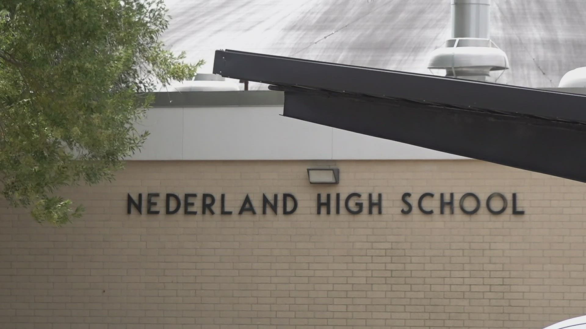 ​Everyone was relocated to the school's performing arts center according to a spokesperson for the Nederland Independent School District.