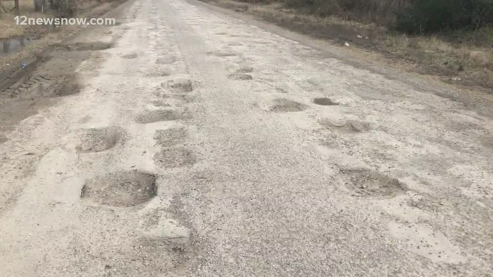 Residents living on Dempsey Drive have been battling the pothole problem for 4 months. Orange mayor, Jimmy Sims, says the city is waiting for funding to fix these issues.