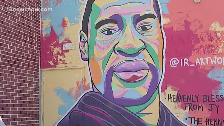 Houston restaurant now home to newest mural dedicated to George Floyd