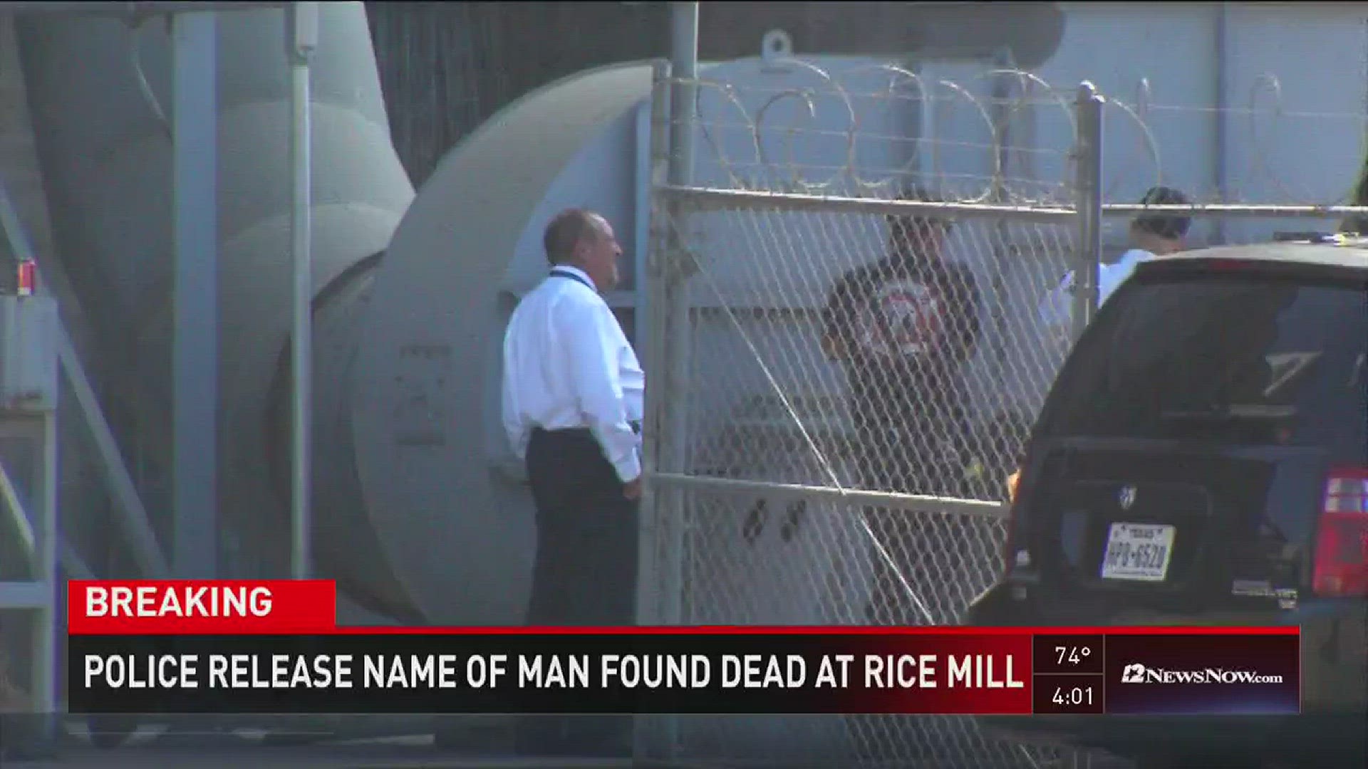 Police release name of man found dead at Beaumont rice mill