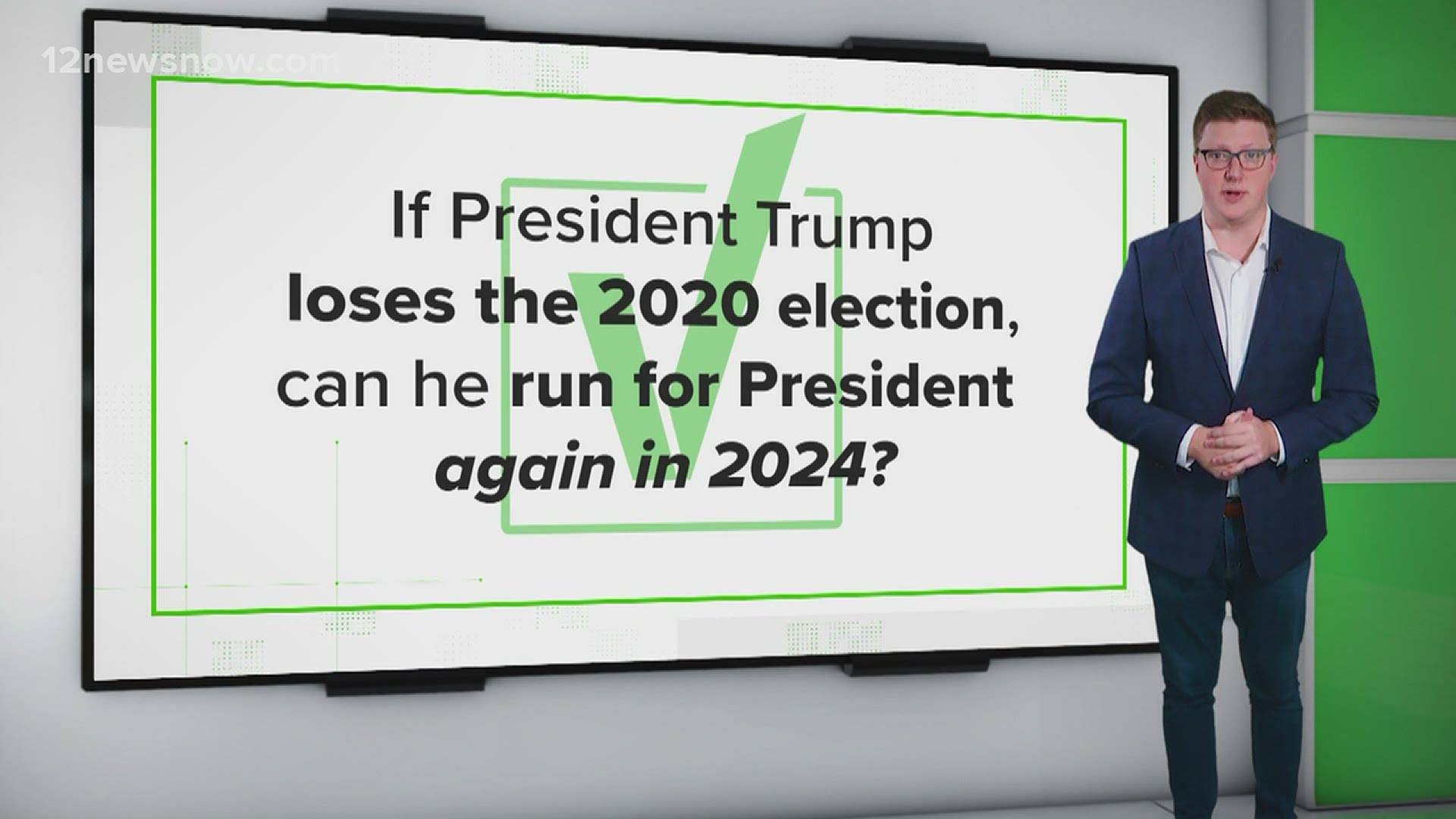 The answer is yes, Trump could run again if he loses in 2020