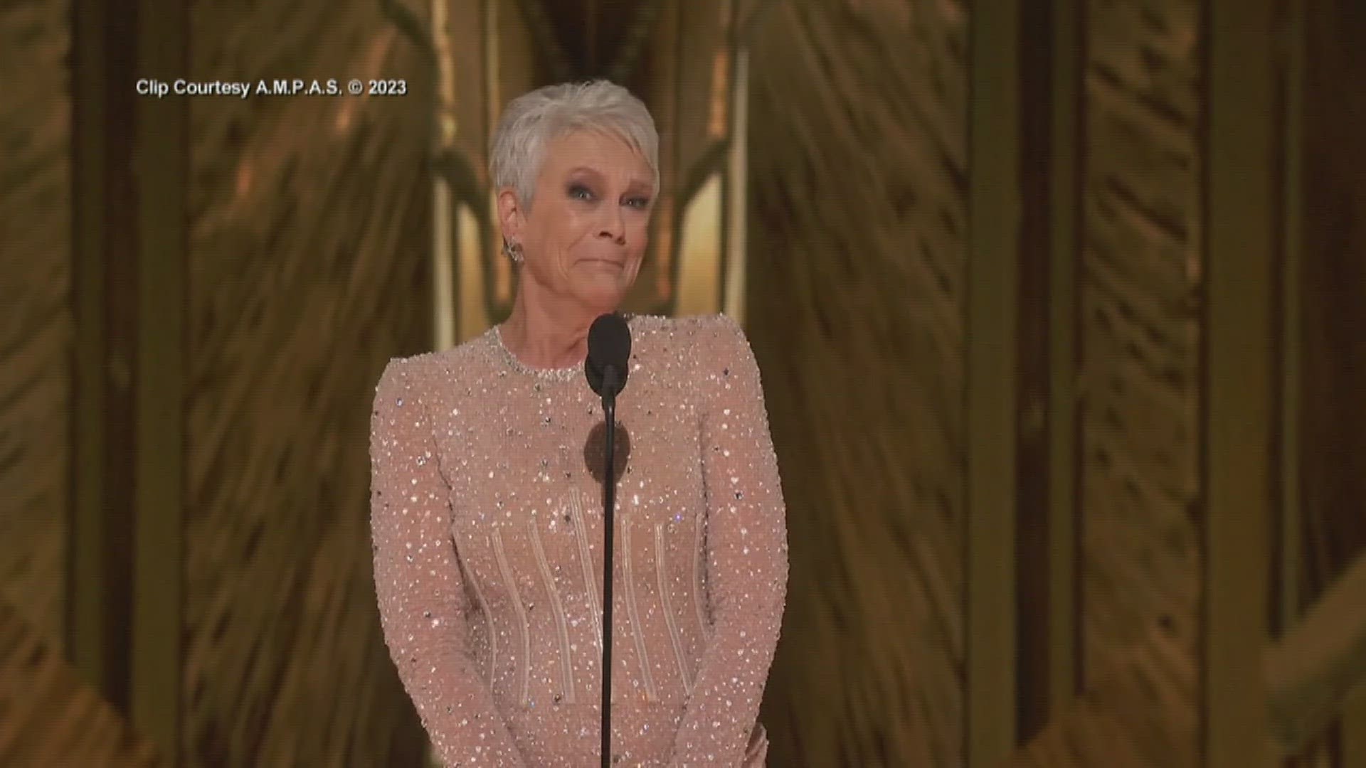 Jamie Lee Curtis took home her first Oscar gold since her career began 45 years ago, winning best supporting actress.