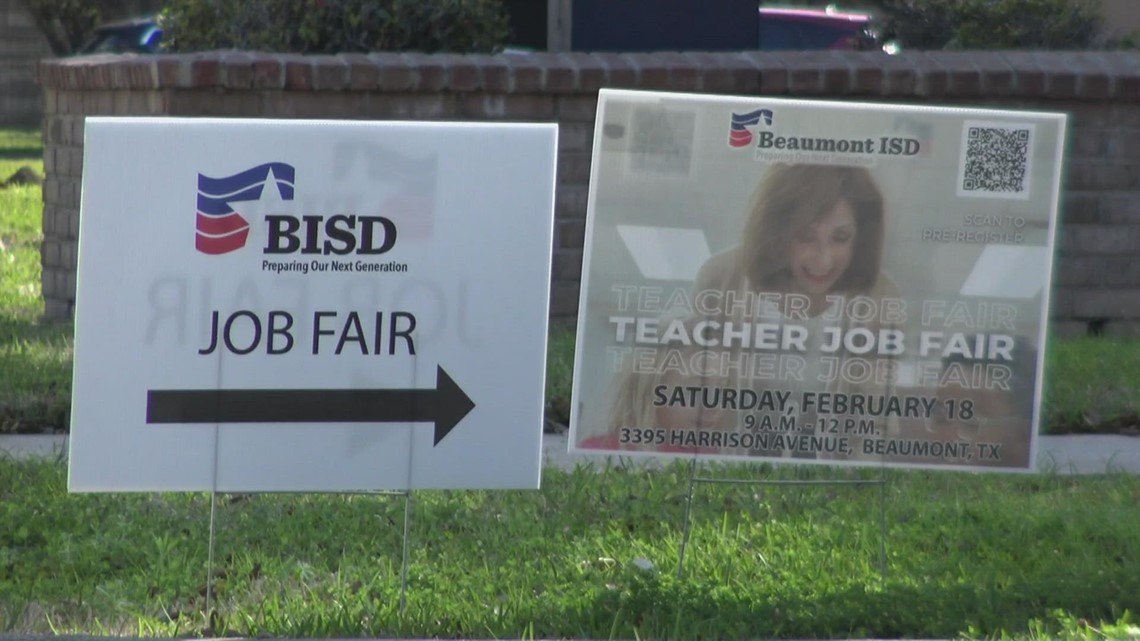 Got to be passionate Beaumont ISD held search for new teachers at job fair Saturday