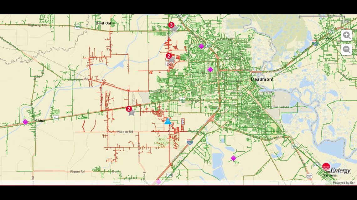 Power outage affected at least 5 000 Entergy customers 12newsnow