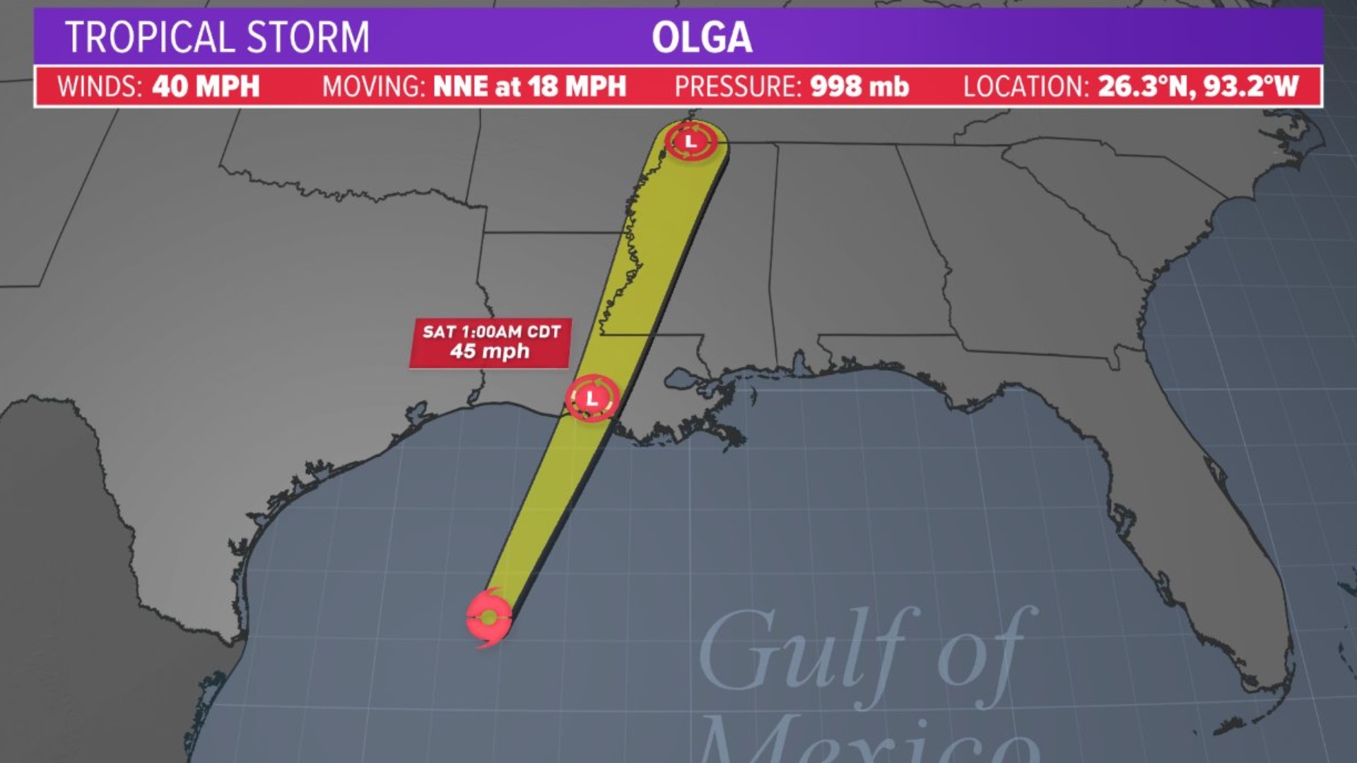 Tropical depression could possibly form in Gulf of Mexico | 12newsnow.com