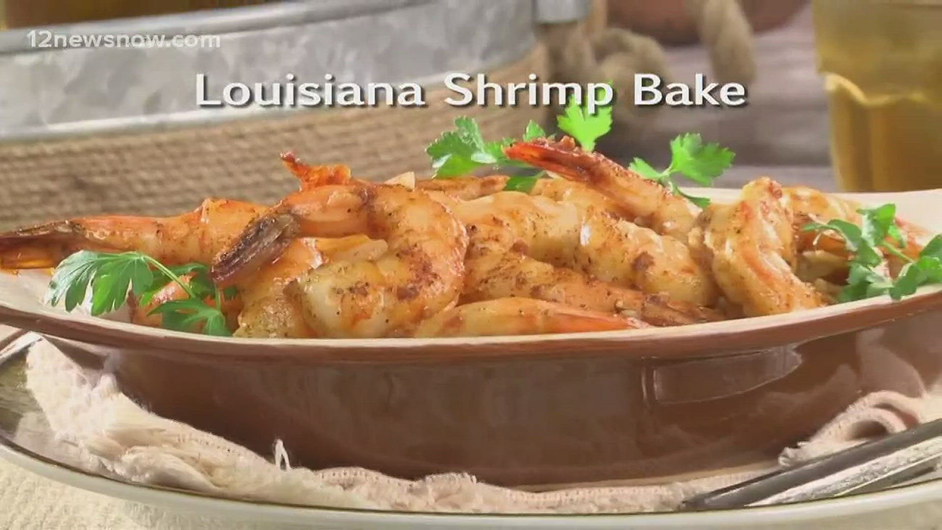 Mr. Food makes 'Louisiana Shrimp Bake'