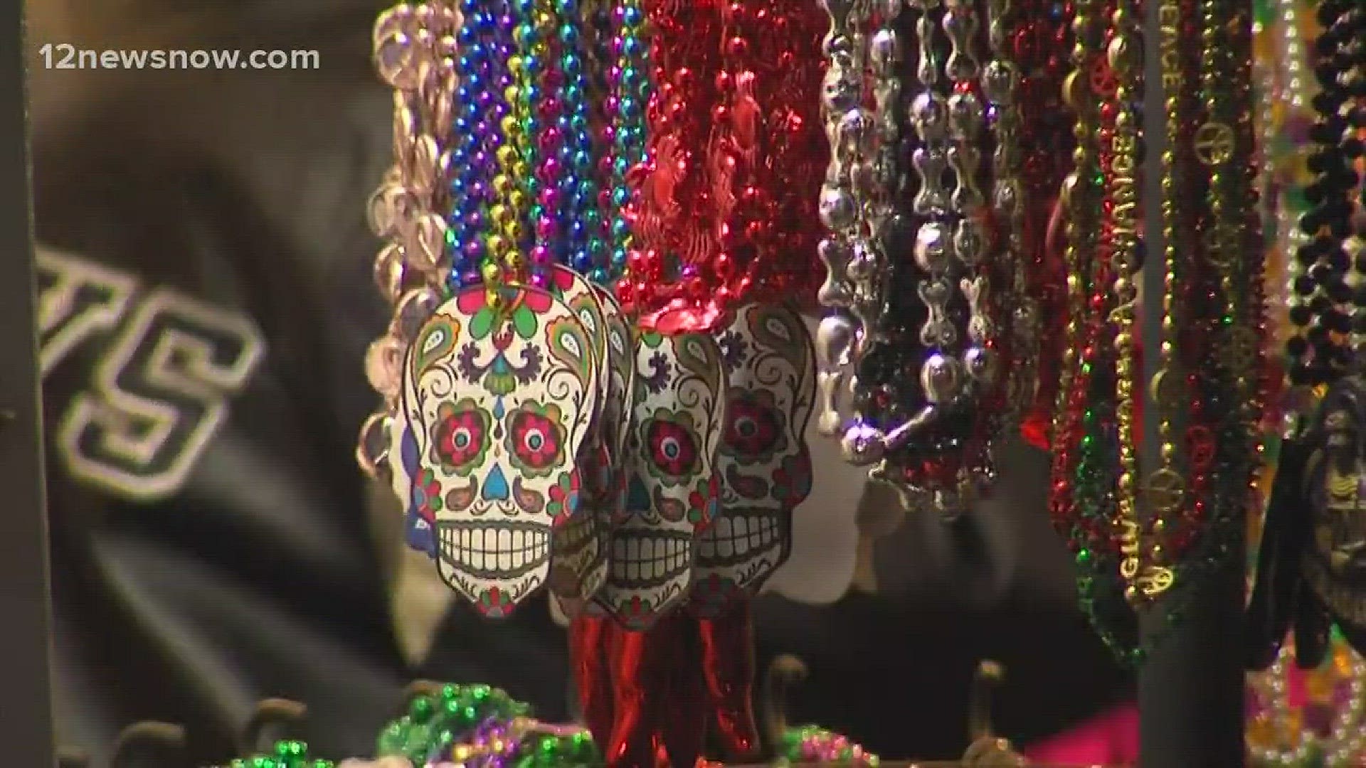 Dozens of people attend the first official night of Mardi Gras Port Arthur 2018