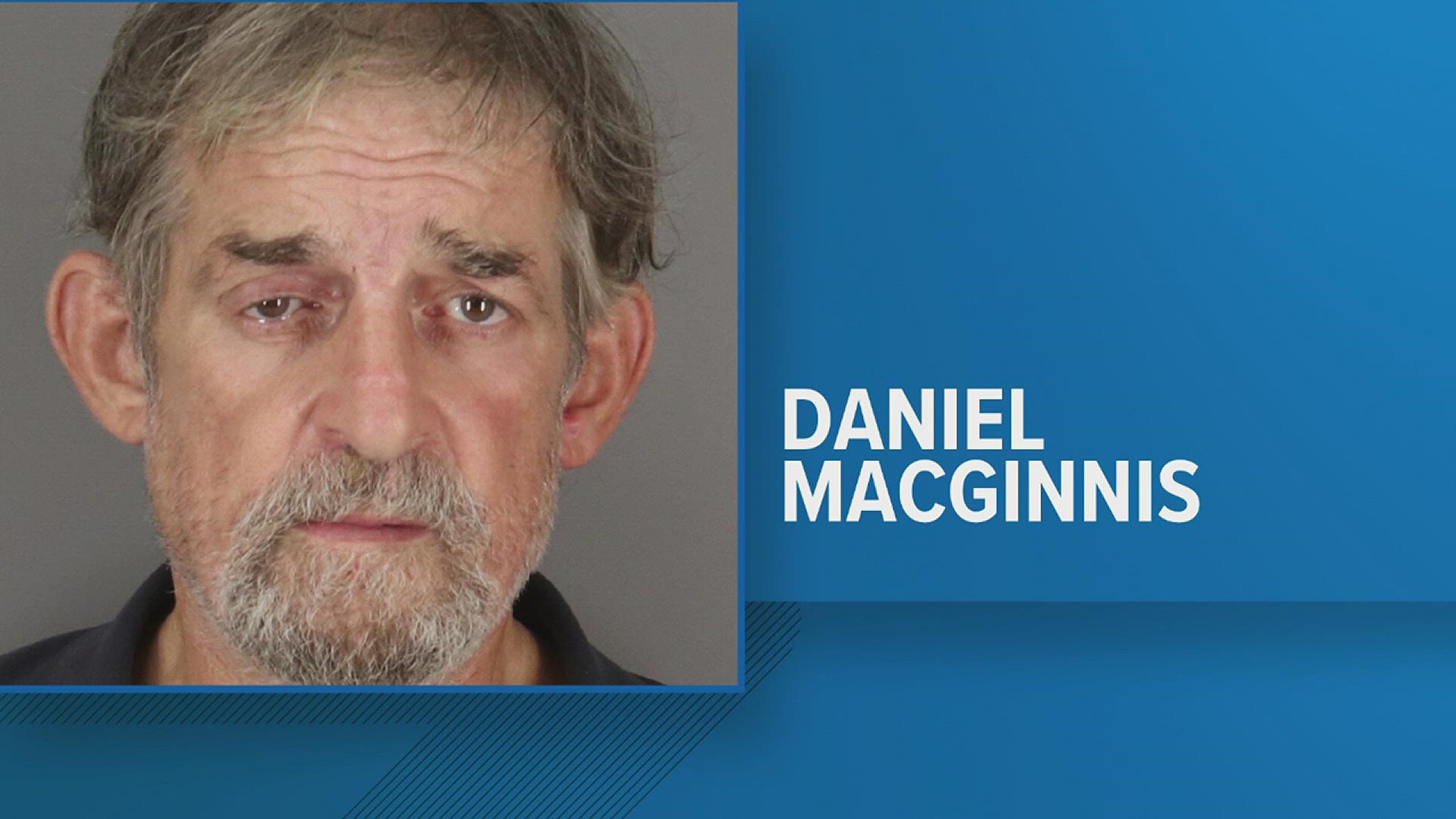 MacGinnis was convicted for sexual assault in 1988. He was also convicted of 'rape by force' in California in 1990 and attempted aggravated kidnapping in 2014.