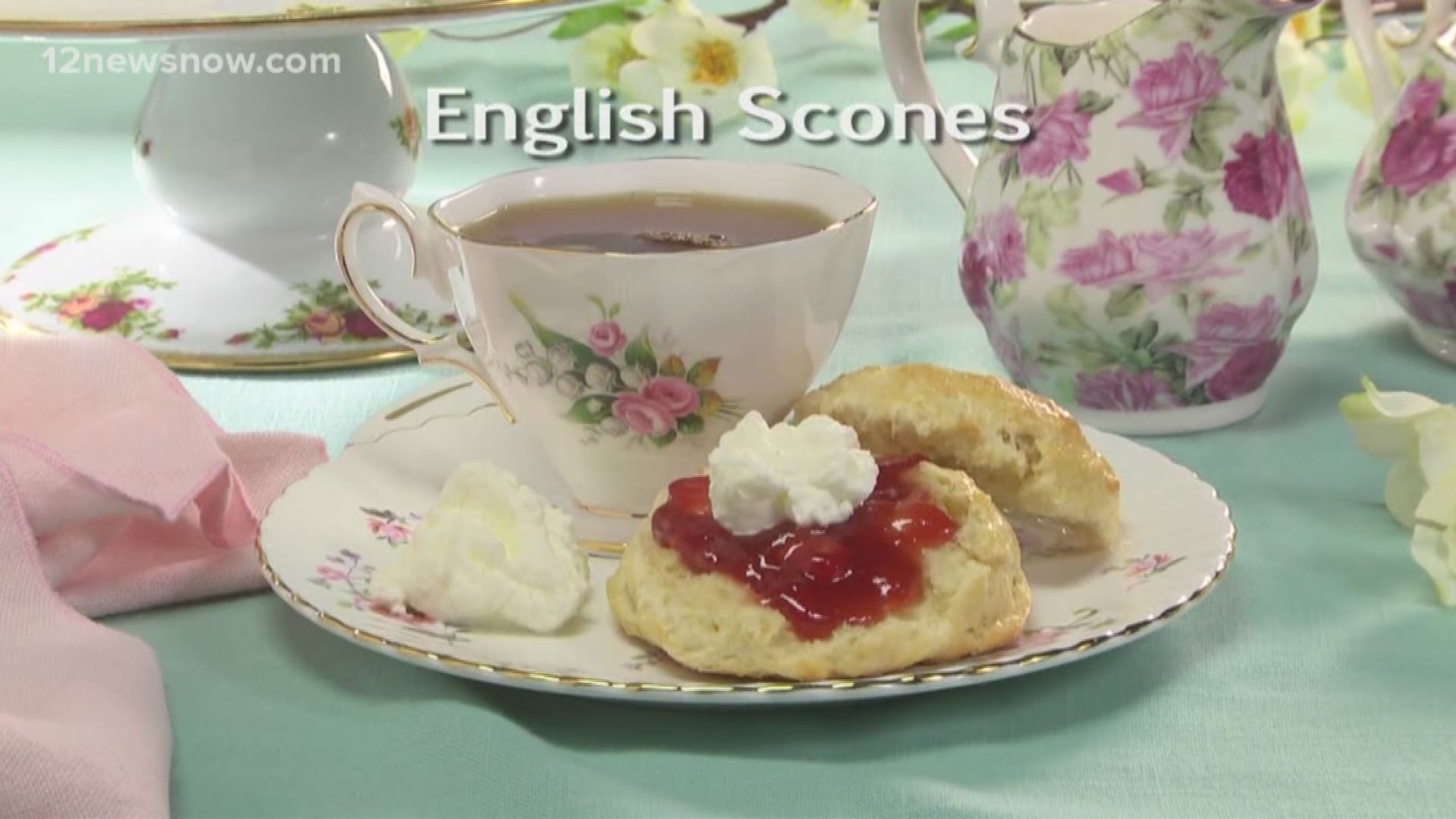 Mr. Food makes English scones