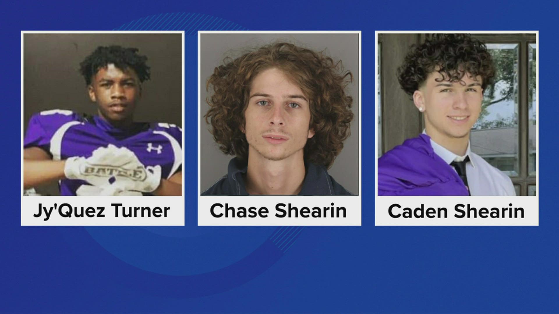 All three have active warrants out of Guadalupe County for aggravated robbery.