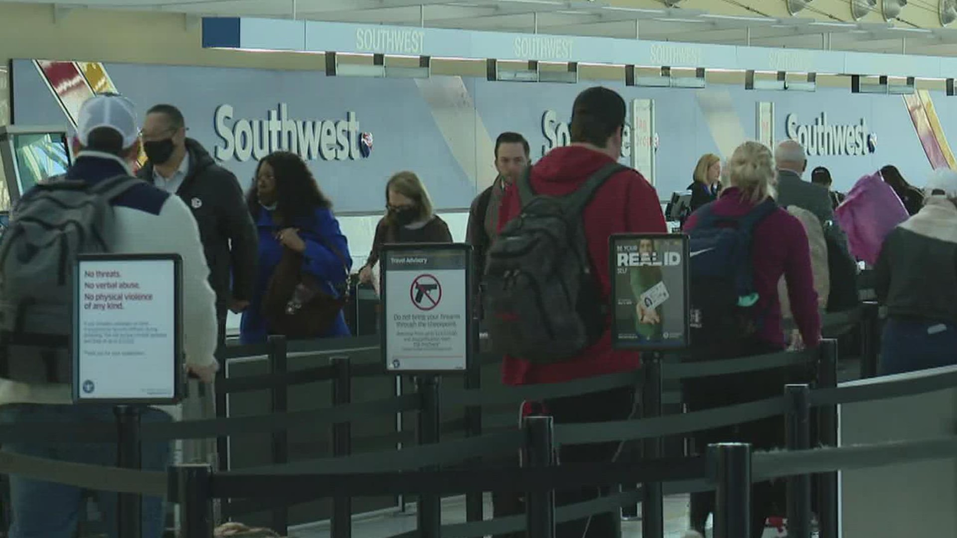 Two years later, as people now prepare to board their flights, a mask is the last thing they'll have to worry about.