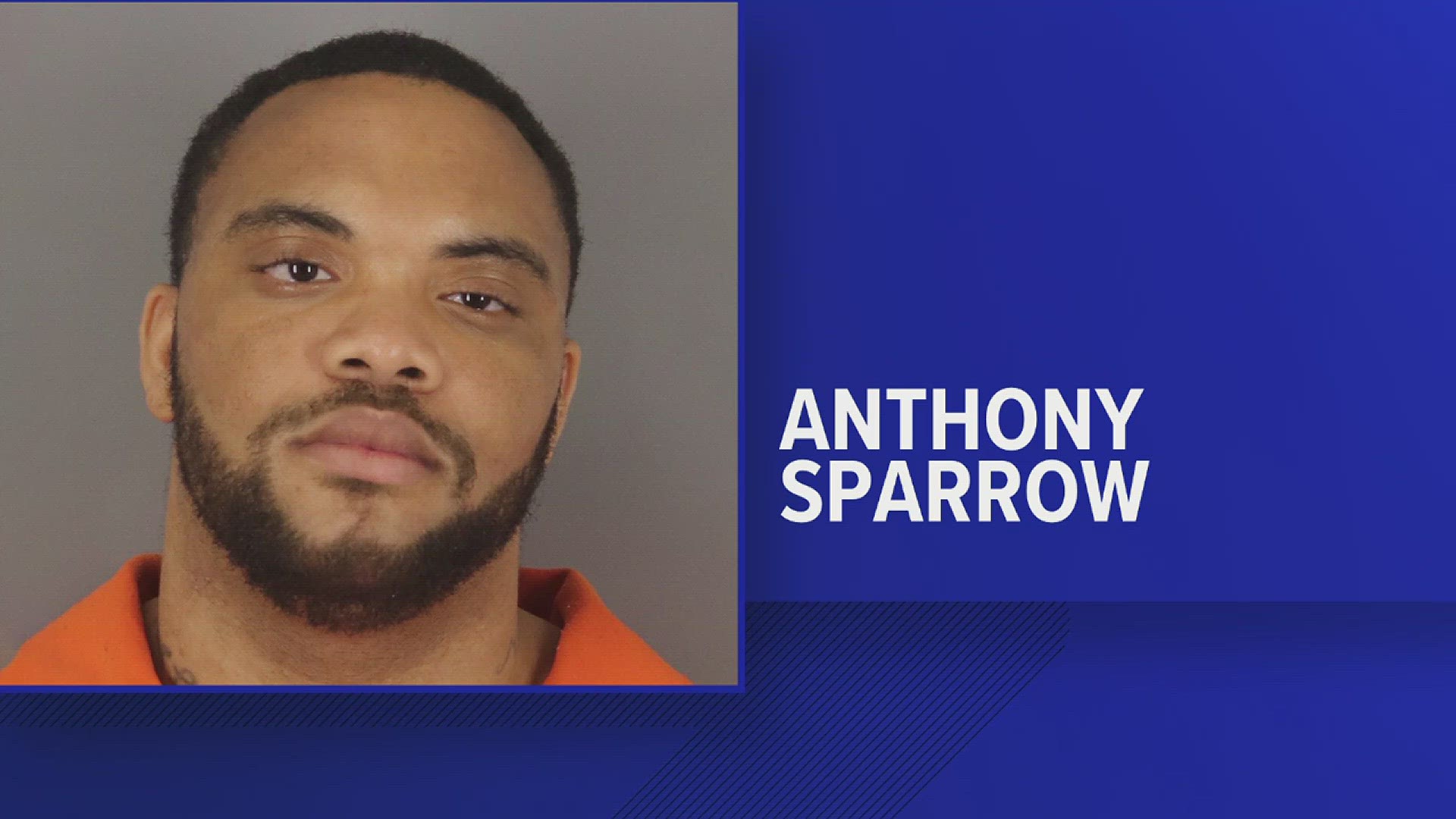 27-year-old Anthony Sparrow's victim was younger than 14 when the crime happened, according to the district attorney's office.