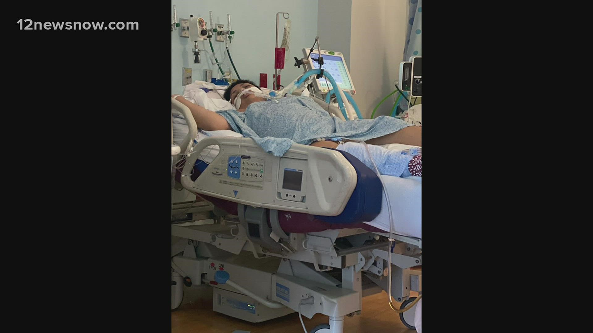 A 12-year old Nederland boy is battling a rare illness associated with COVID called, MIS-C. Now he's at Texas Children's hospital in a coma.