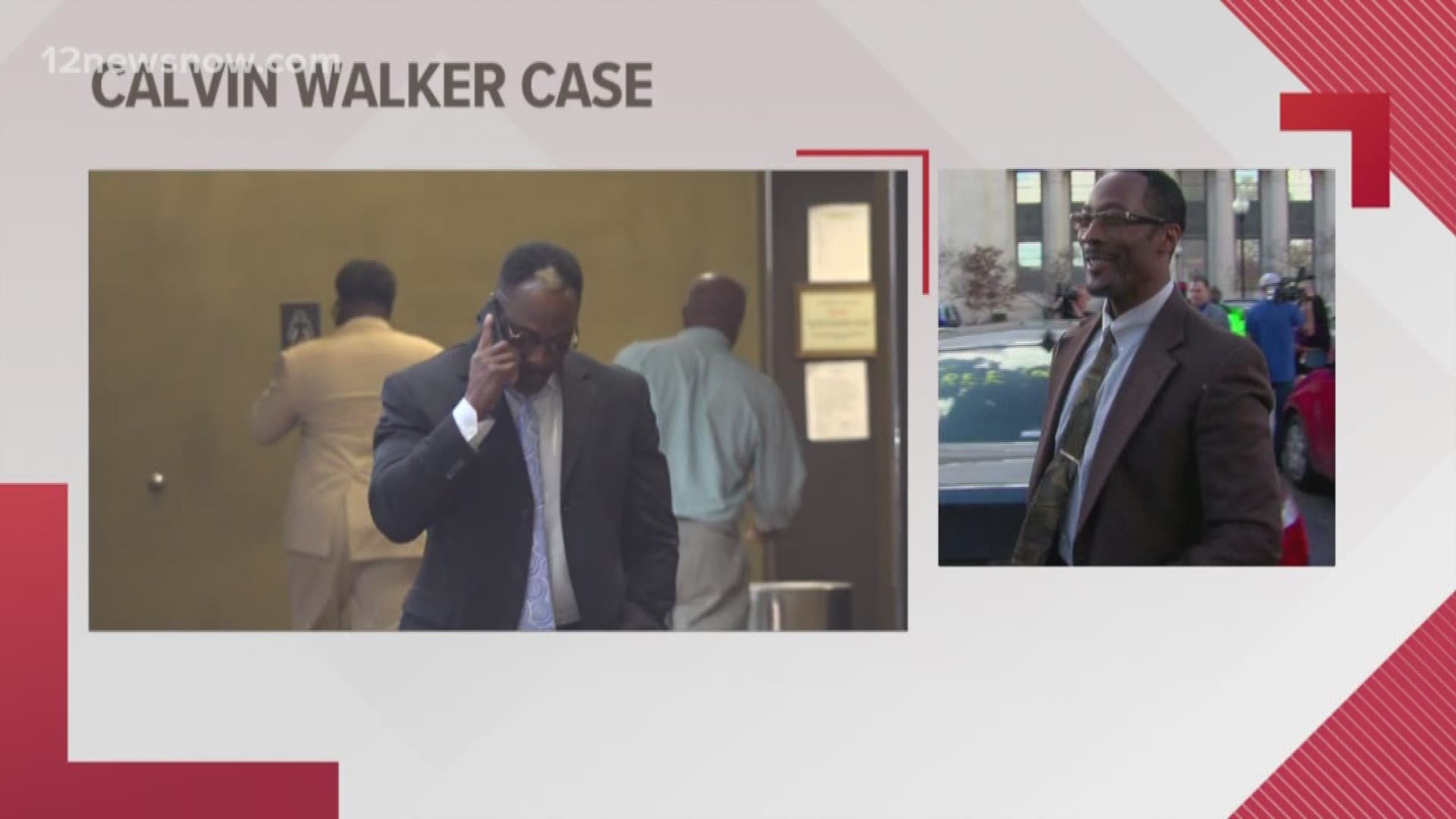 Calvin Walker was back in court today discussing the terms of his sentence. Walker was found guilty on a state charge of felony fraud on Sept. 26, 2019.