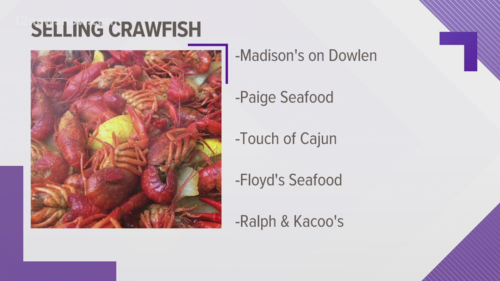 Seafood owners who sell crawfish are optimistic about the season as it's off to a great start.