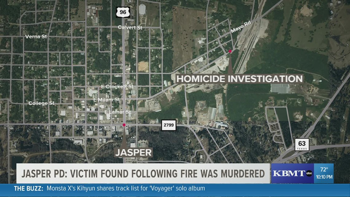 Autopsy reveals man shot, killed before firefighters found him inside burning Jasper building
