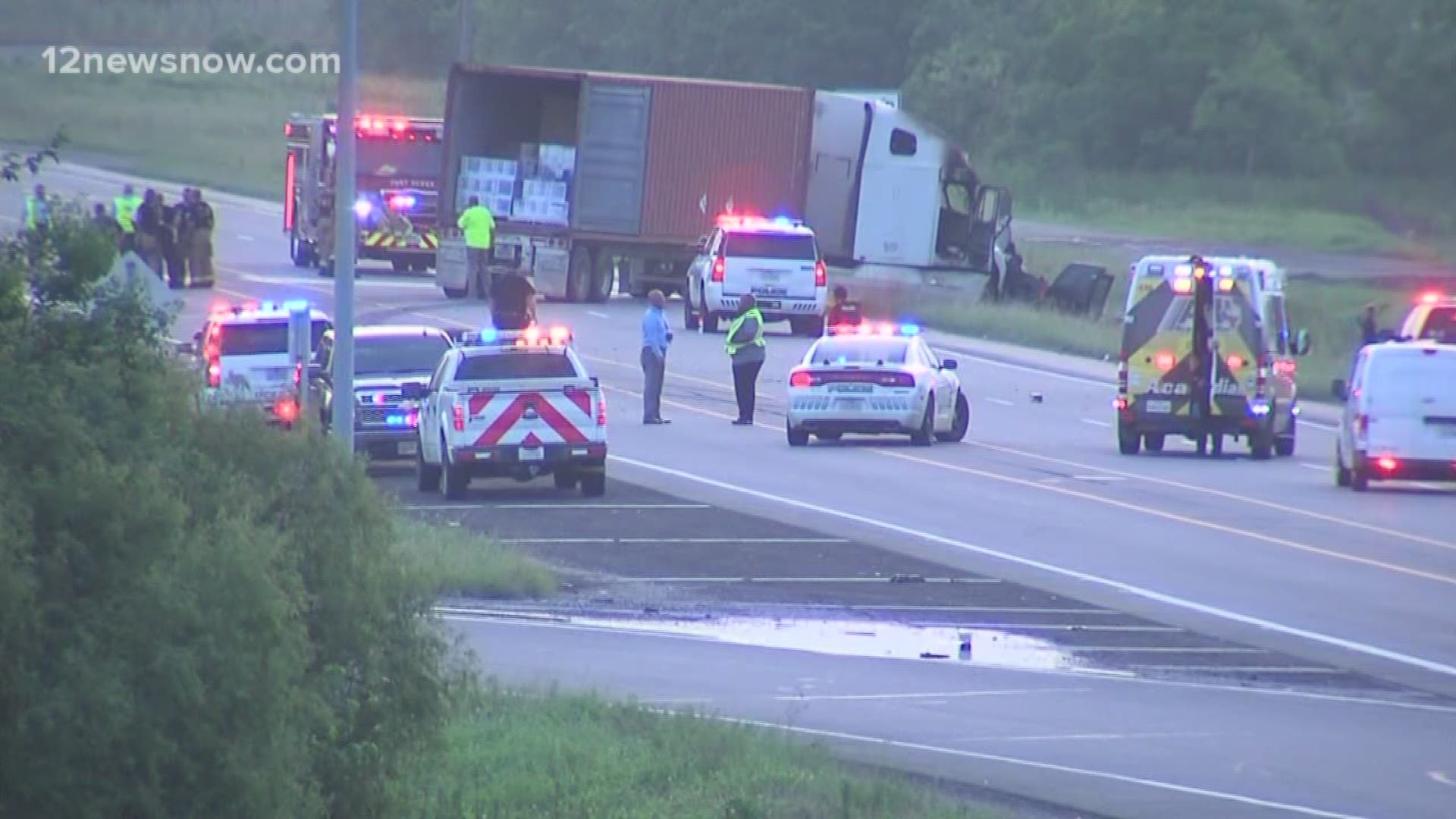 Port Arthur wreck claims one life along Hwy 73 Wednesday evening