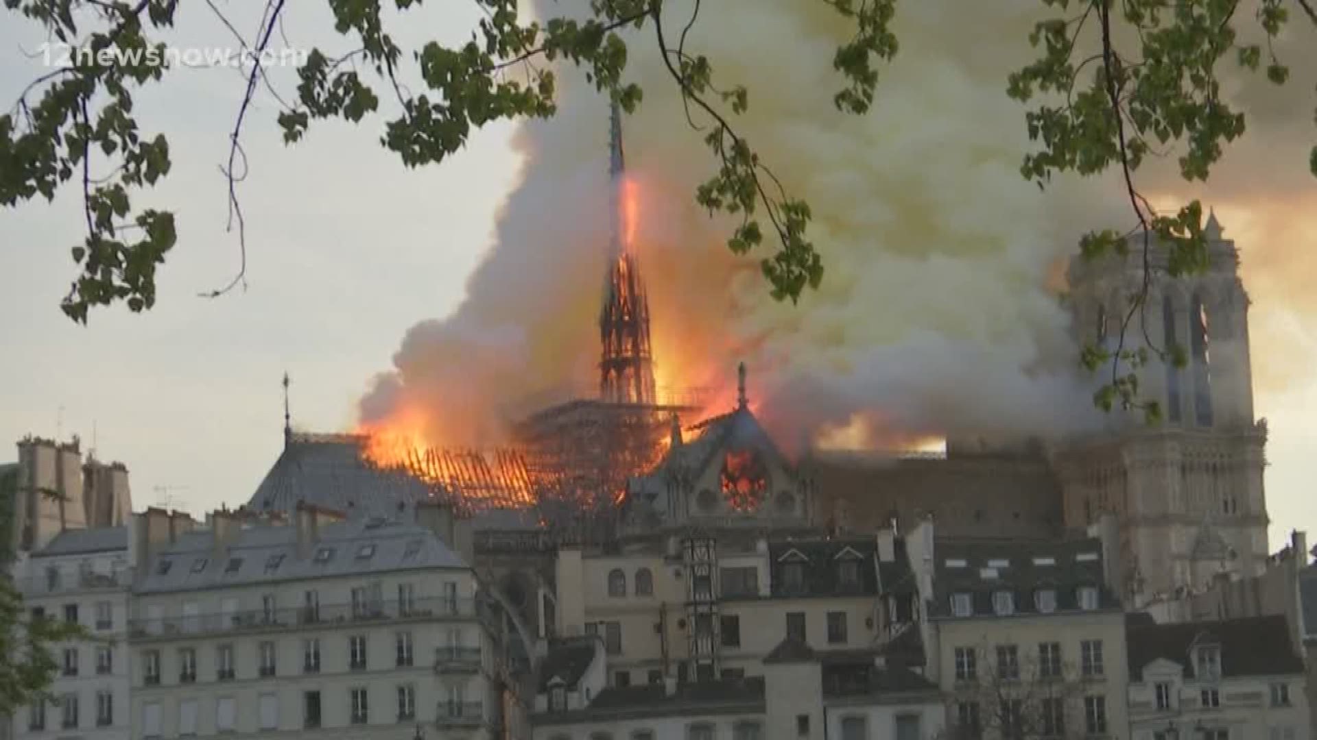 France honors rescue workers for saving Notre Dame