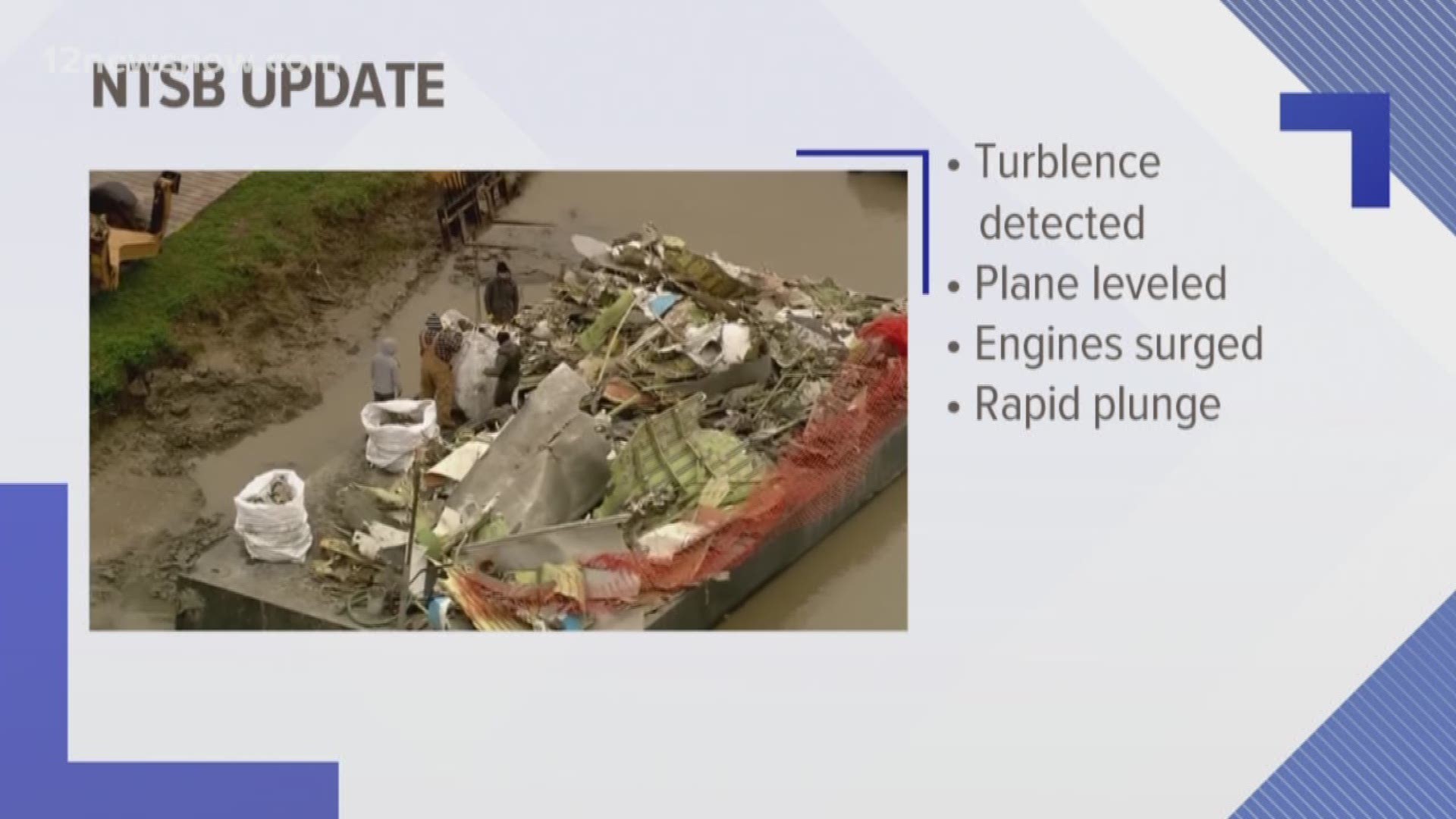Turbulence does seem to have been a factor according to the NTSB.