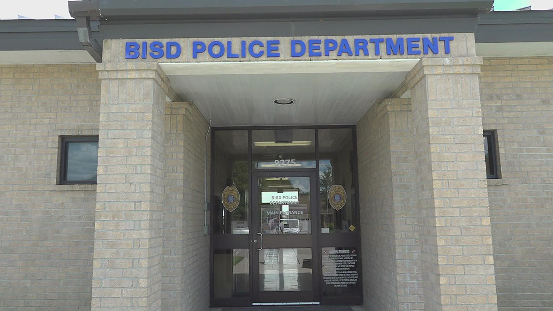 After she passed through a metal detector a Beaumont ISD public safety officer searched her bag and found the gun.