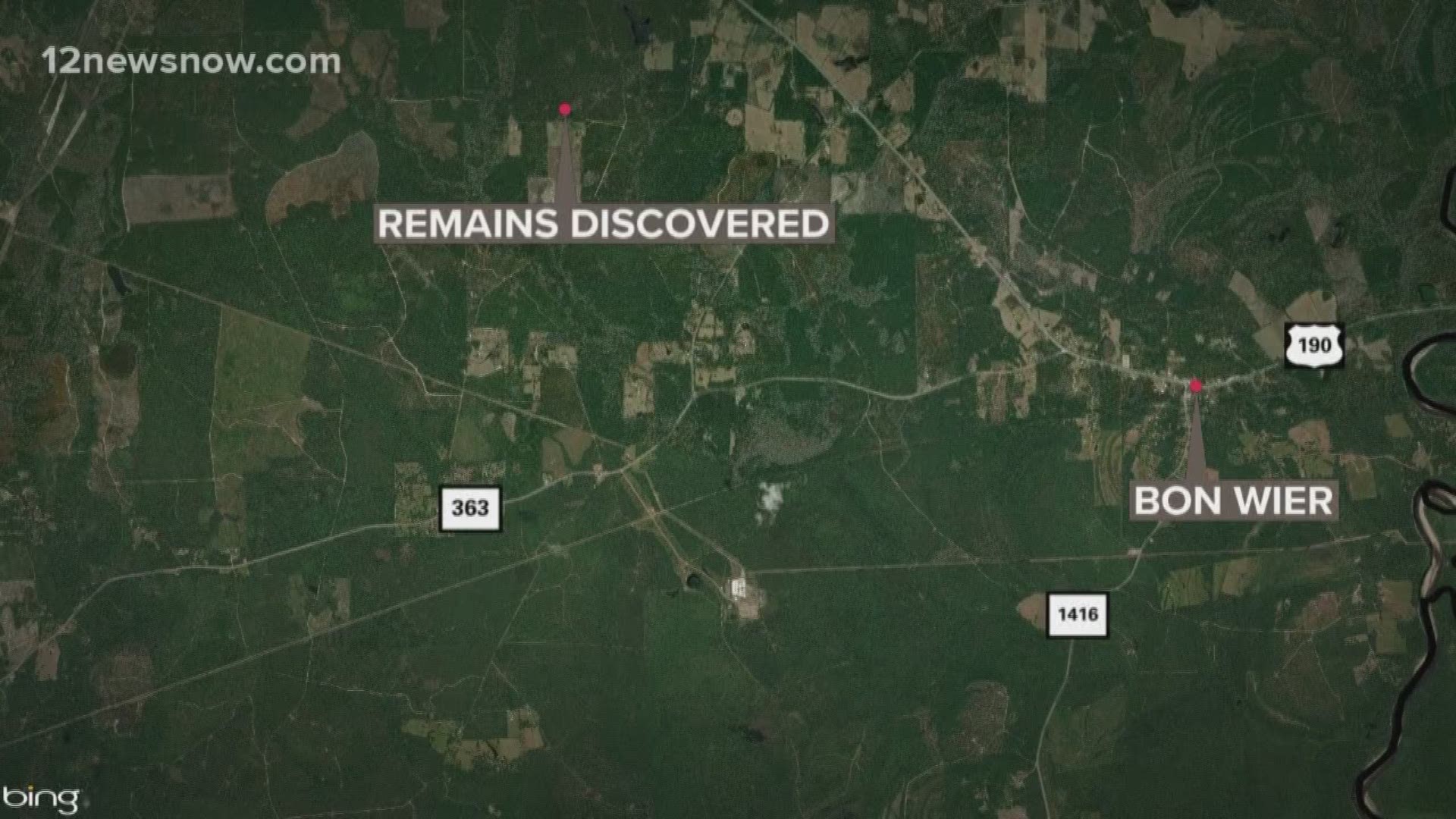 The New County Sheriff's office reported to the location after receiving a call made by loggers who found what they believed to be human remains.
