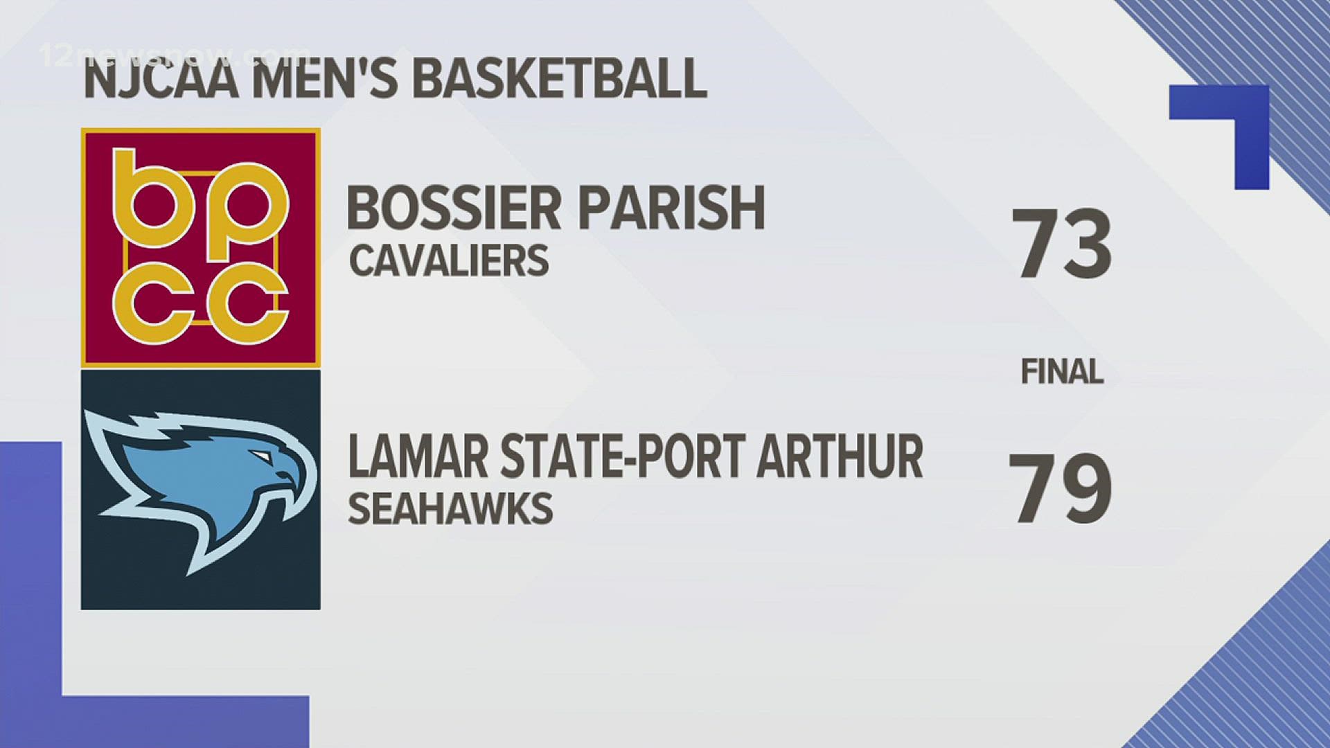 Lamar State Seahawks play the Bossier Parish Cavaliers after suffering a road loss.