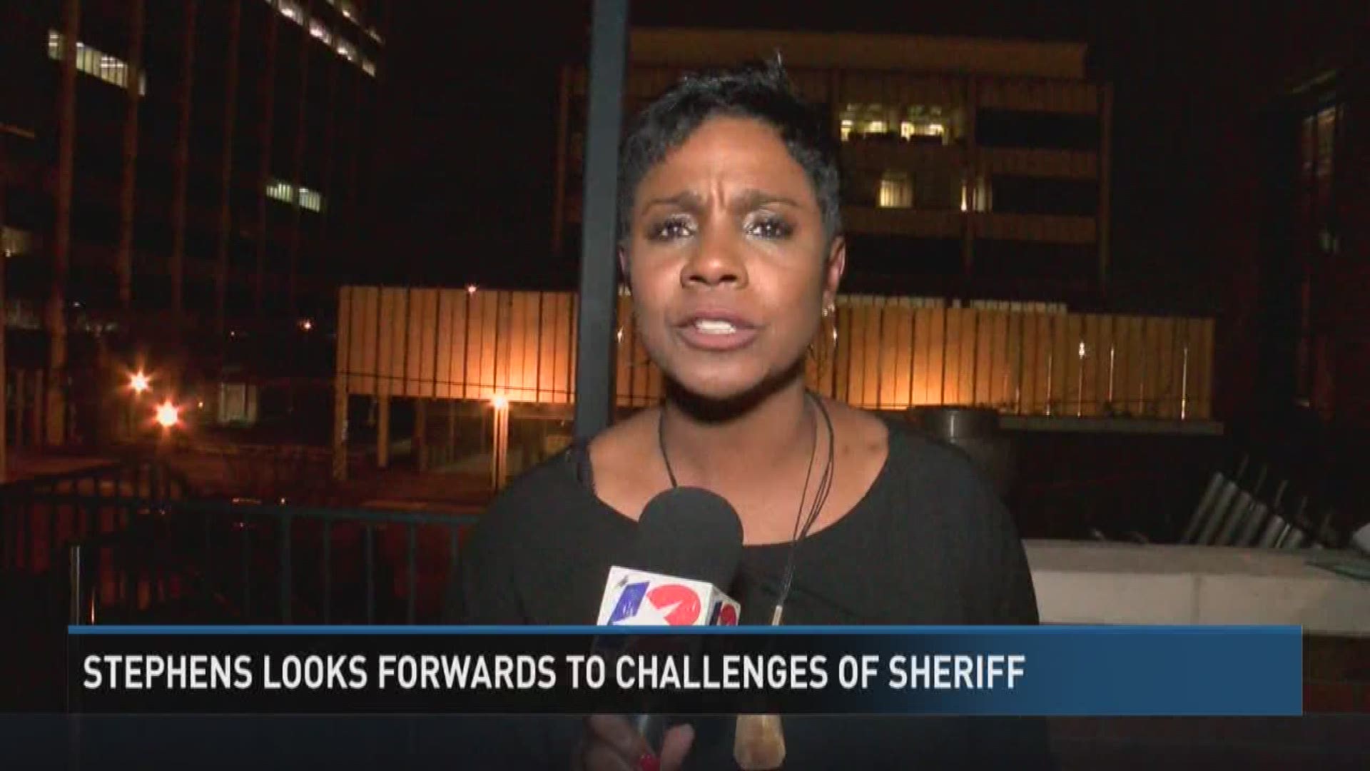 Jefferson County Sheriff-Elect Zena Stephens looks forwards to the challenges of being sheriff.