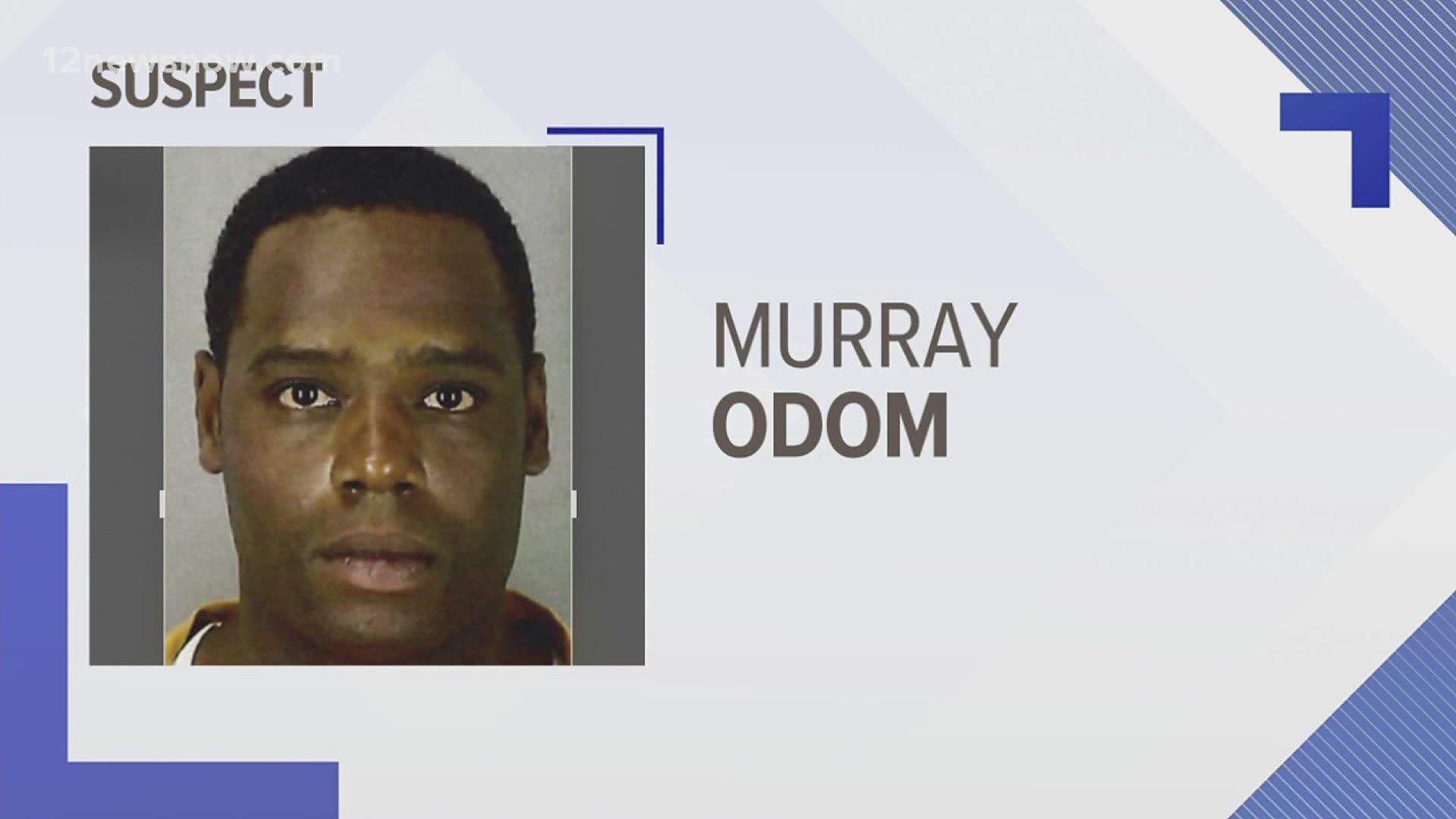 Murray Odom is in jail on a $1 million bond.