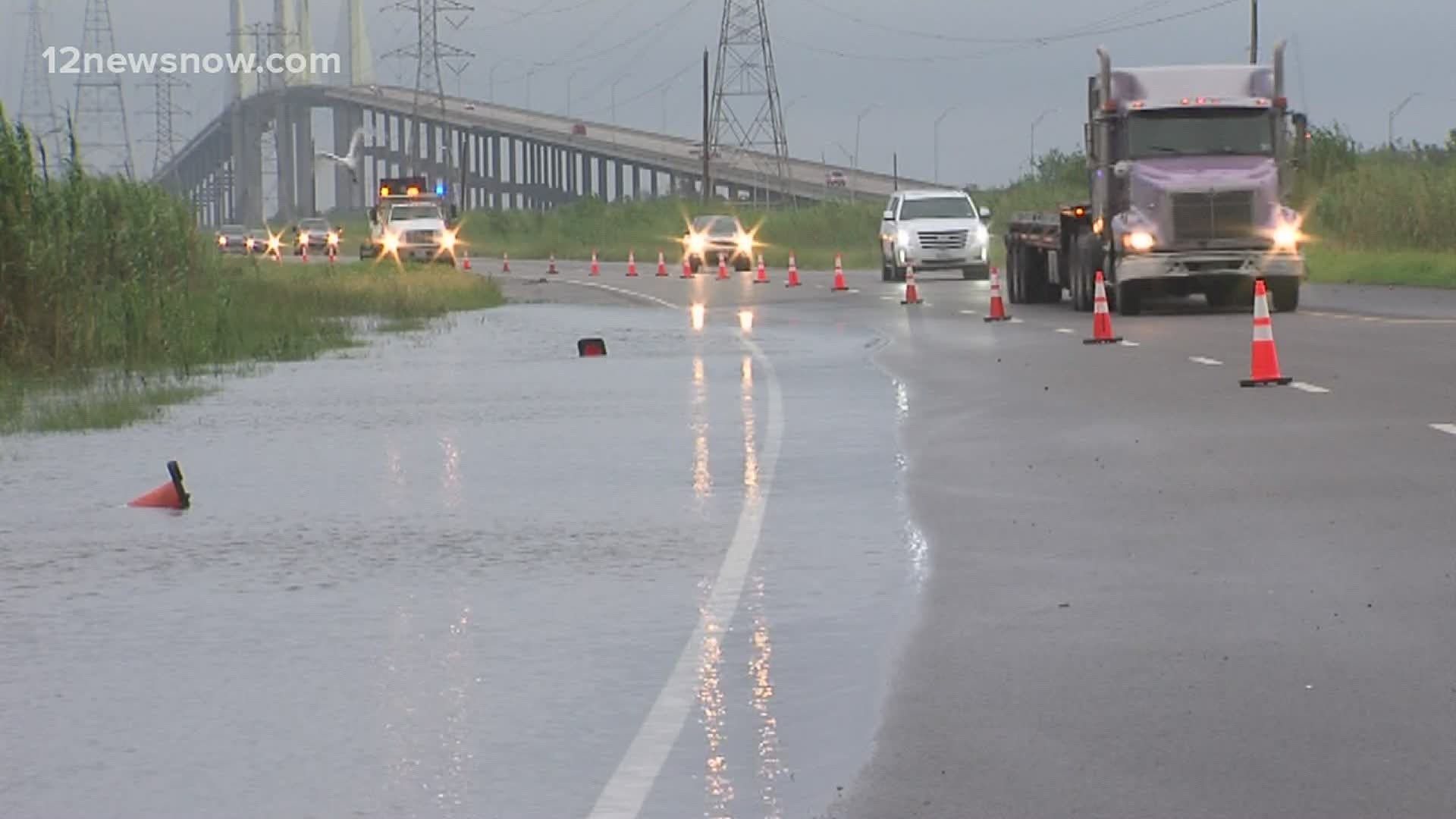 Both TxDOT and county officials are prepared in case of heavy rain