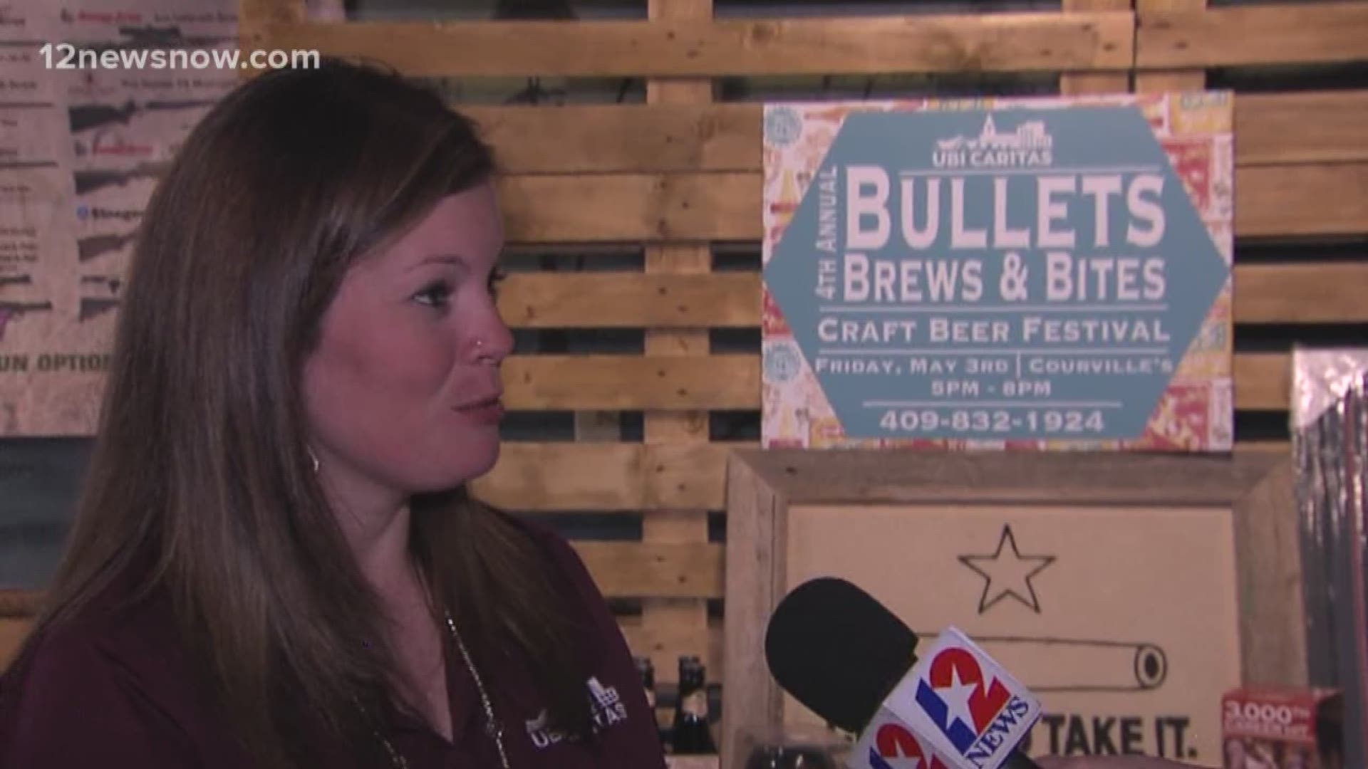 The annual Bullets, Brews and Bites Craft Beer Festival is 5 p.m. Friday, May 3 at Courville's. The event is hosted by local non profit Ubi Caritas.