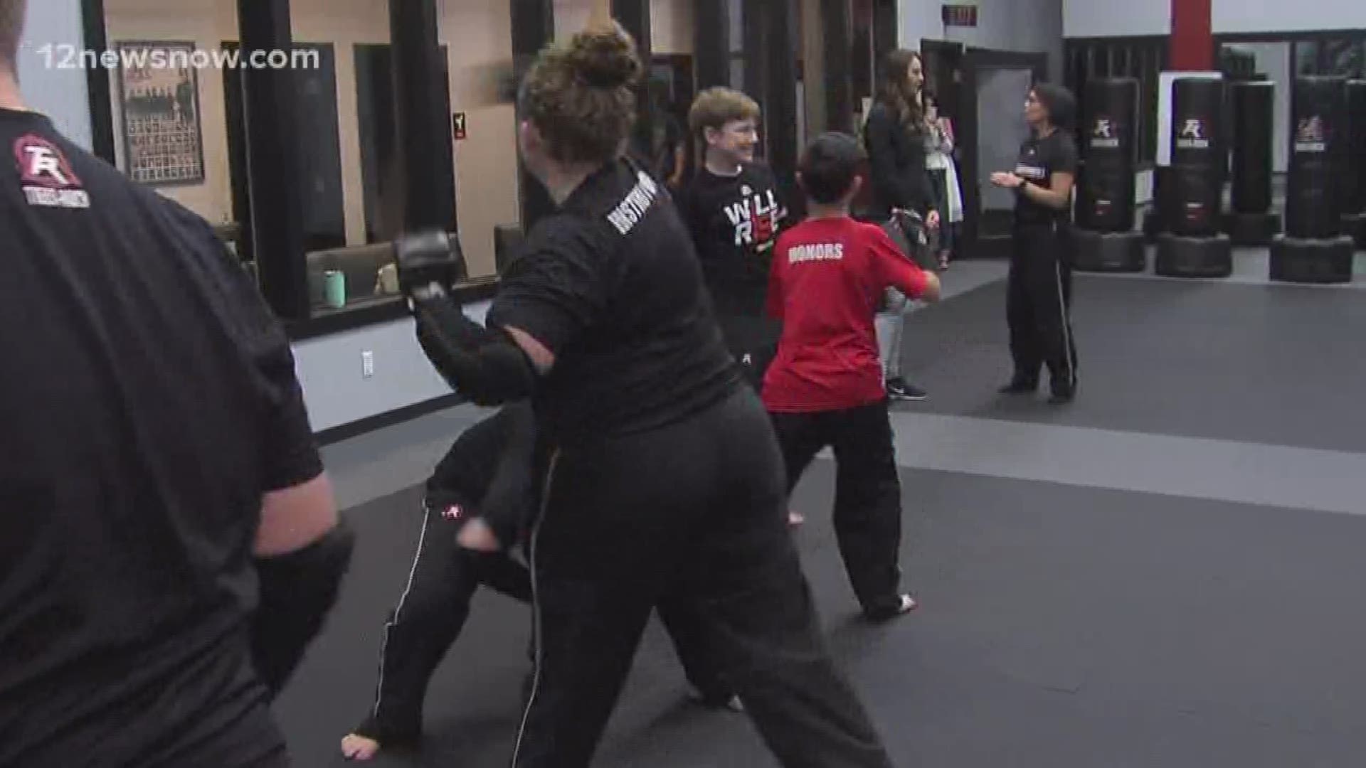 Self-Defense lessons at Tiger-Rock Martial Arts