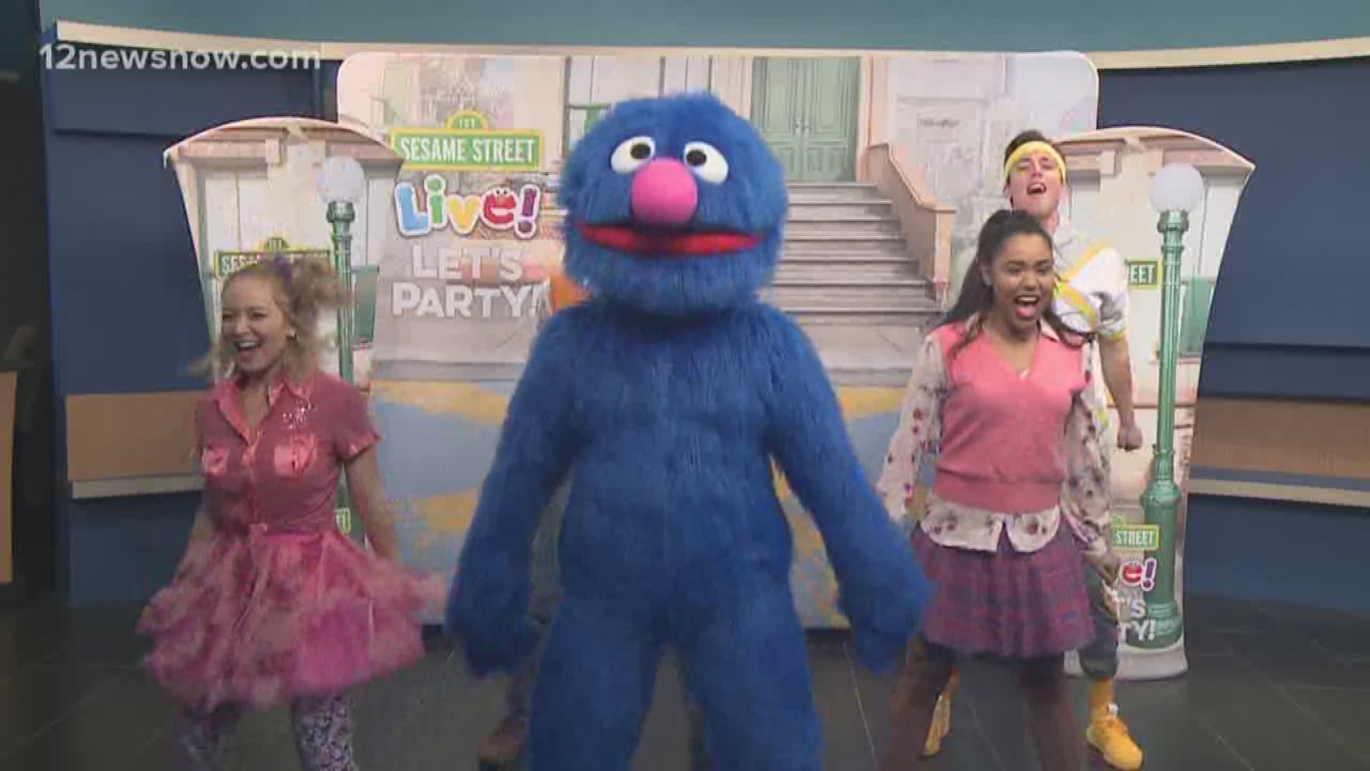 You can catch Grover and the gang at the Beaumont Civic Center tomorrow.