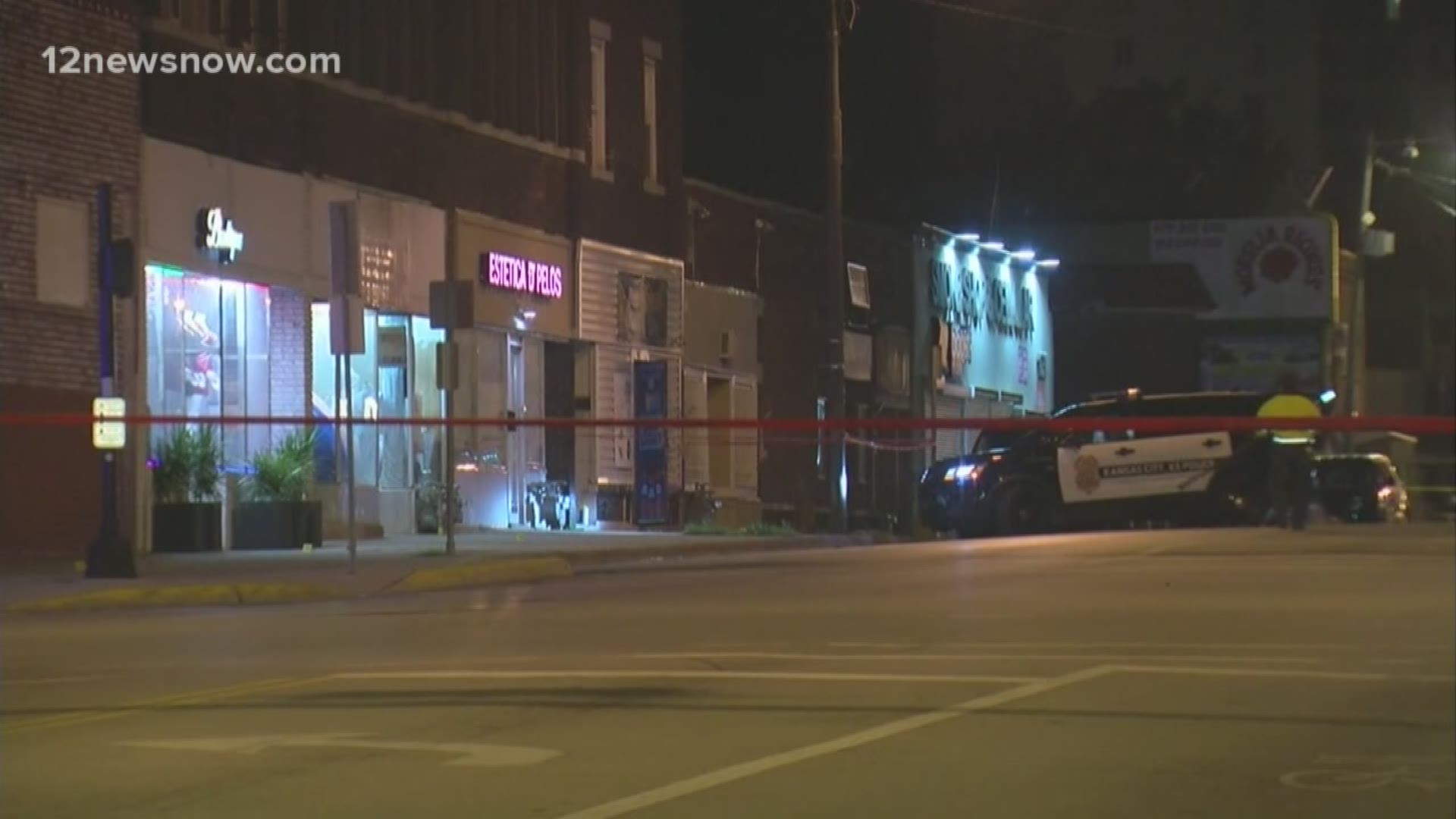 One of the two suspects involved in a Kansas City bar shooting has been arrested.