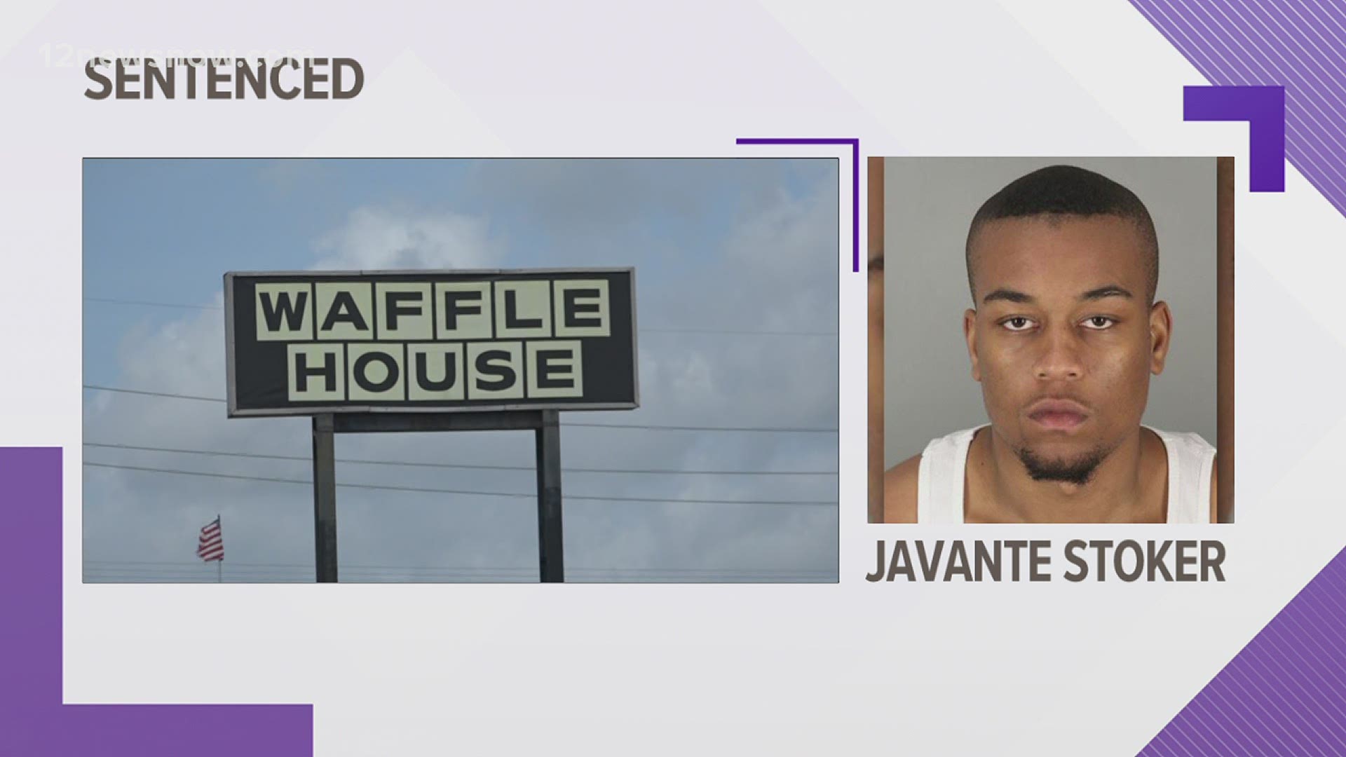 Javante Stoker was just 19 years old when he was accused of shooting a fellow dice player outside of the College Street Waffle House in 2019.