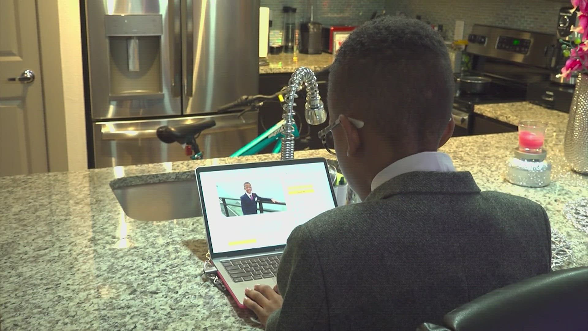 11-year-old Treyson Pierce started a fundraiser in May, but kept it hidden from his mom