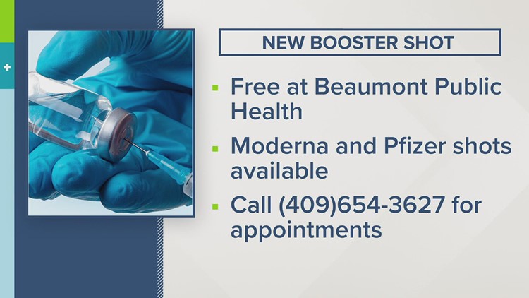 New COVID-19 booster shot available at Beaumont Public Health