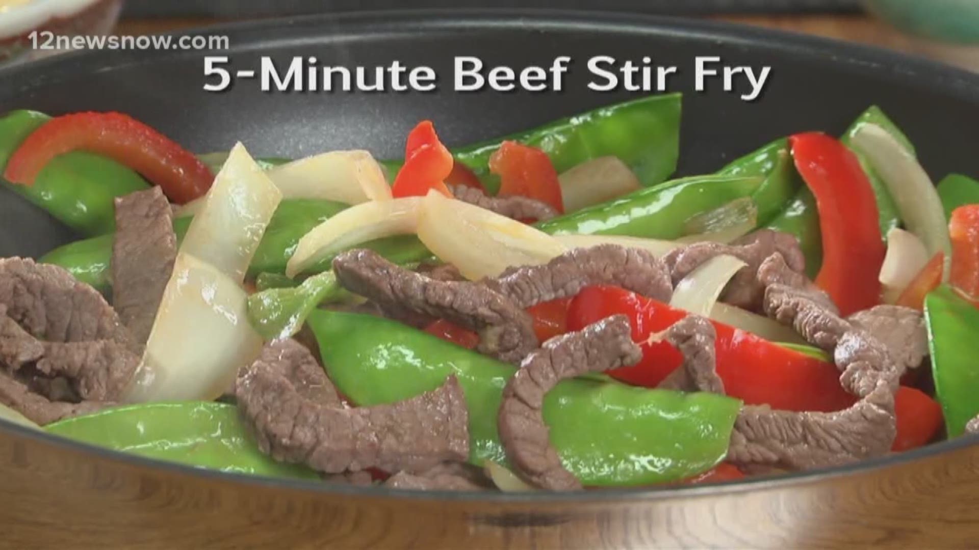 Troy Kless catches Jeff Gerber off-guard with a new way to enjoy stir fry on the weekend