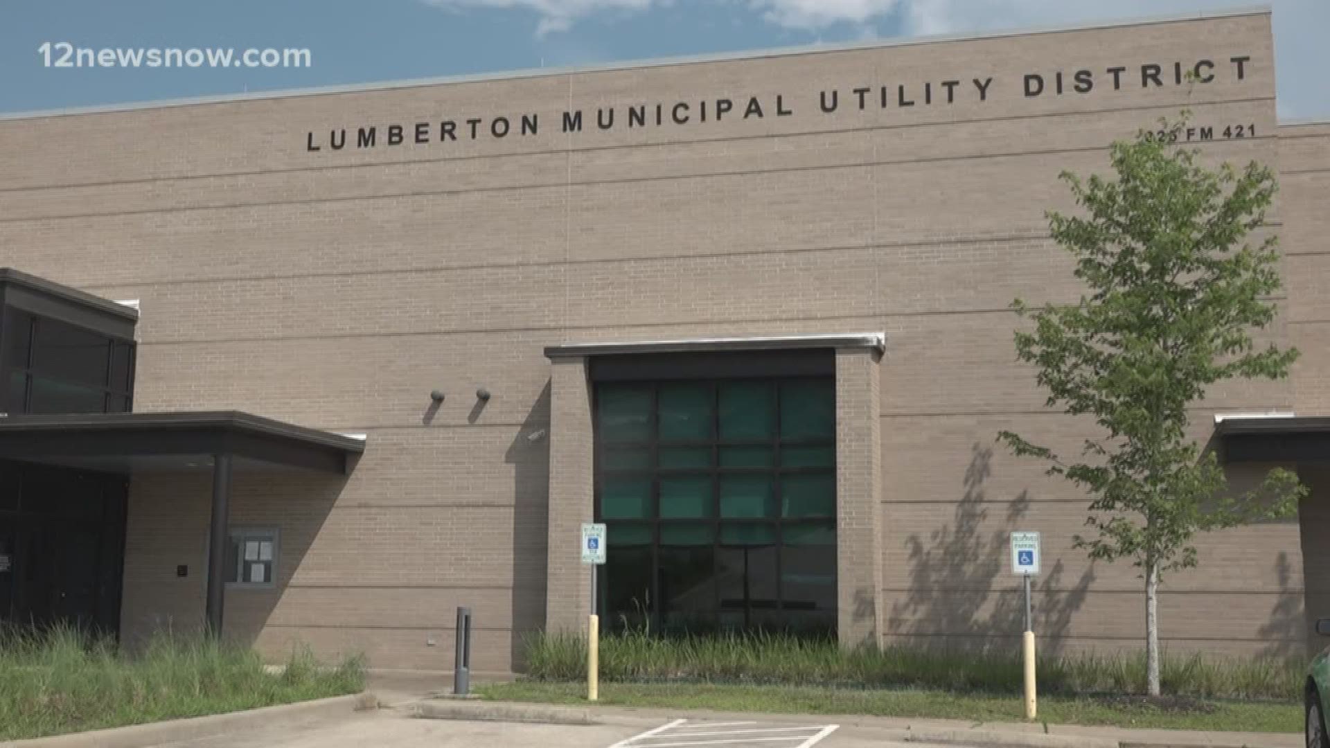 The Lumberton Municipal Utility District made the announcement on Monday.