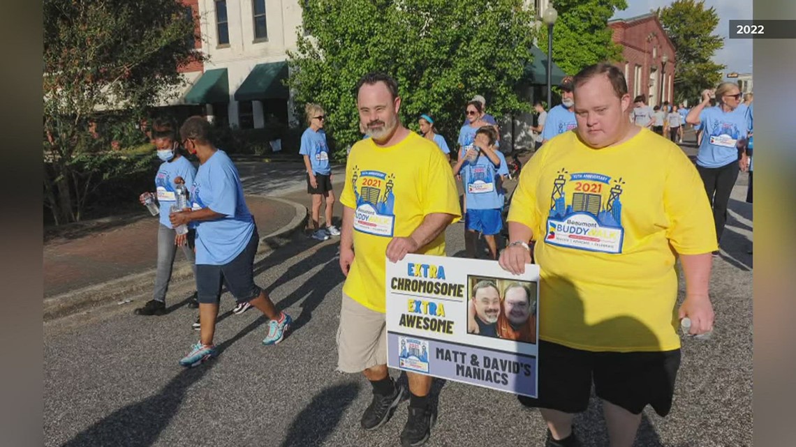 12th Annual Buddy Walk for down syndrome awareness happening Saturday in Beaumont