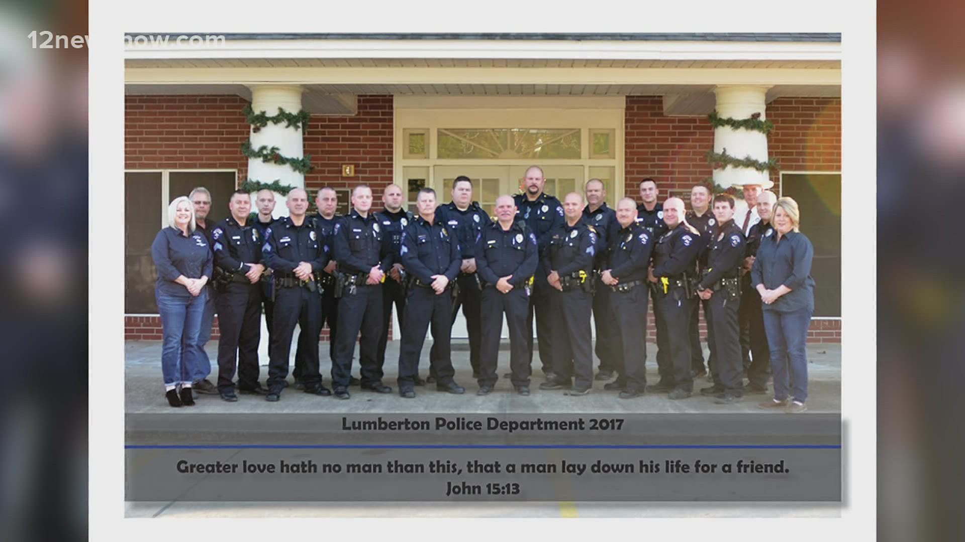 Lumberton Police said the department will never be the same without Lt. Joey Breaux, who died on Saturday, Nov. 11 after a more than year-long battle with cancer.