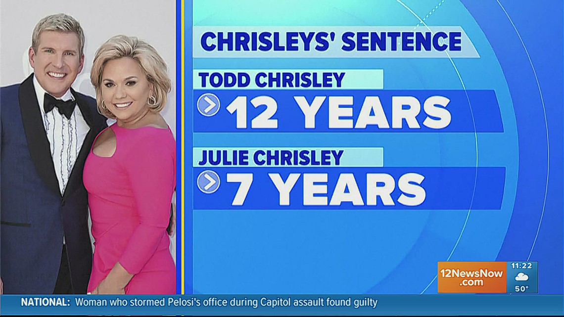 Todd, Julie Chrisley sentenced to combined 19 years for federal fraud, tax evasion charges