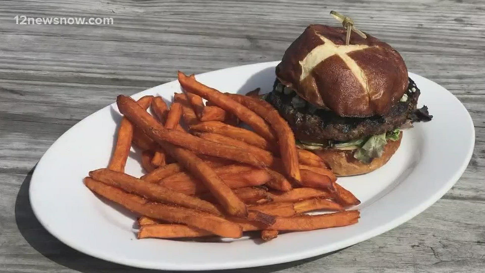 There's always room for a good burger, like the delicious Bison Burger you'll find at the Neches River Wheelhouse!