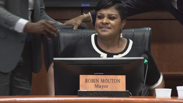 'I want to see this city thrive' | Almost one year ago, Mayor Robin Mouton was sworn in as city's 1st Black female mayor
