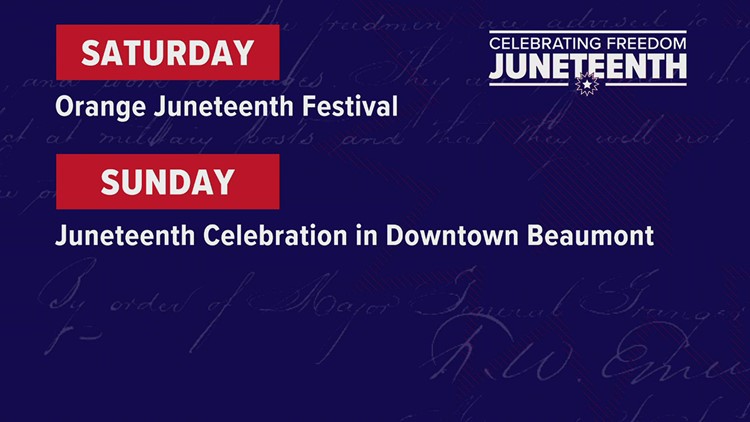 Southeast Texans celebrating Juneteeth over the holiday weekend