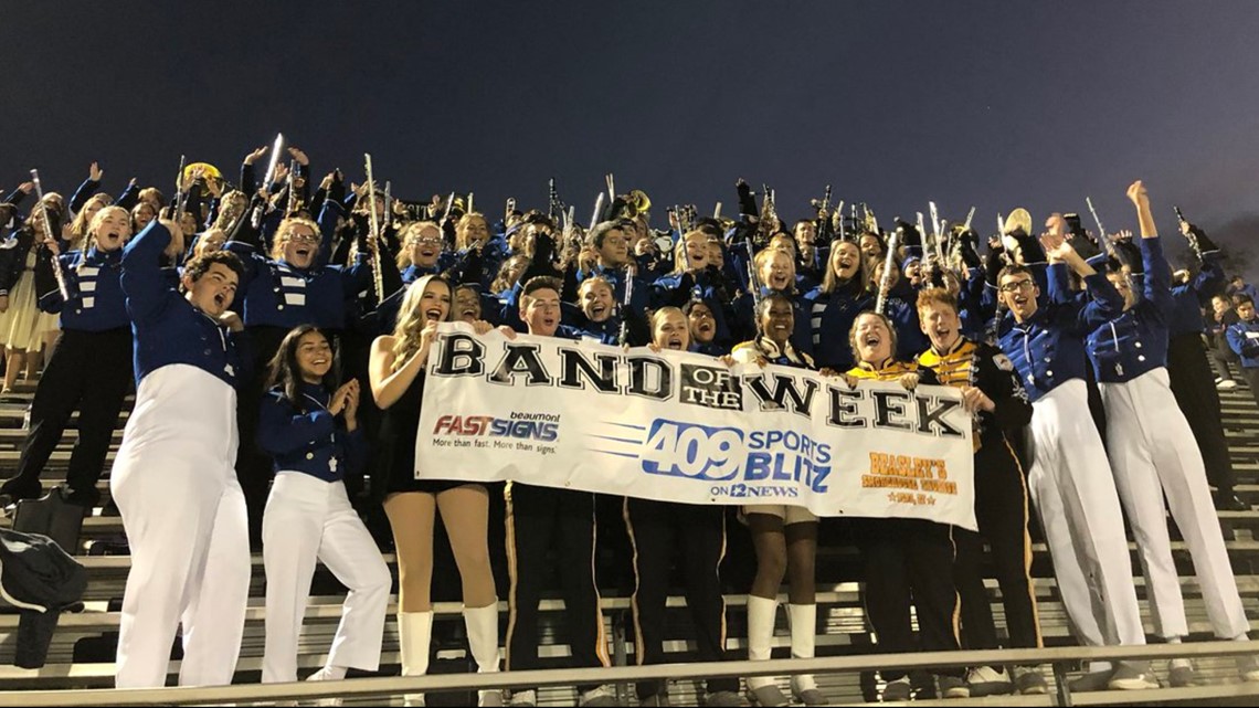 'Incredibly kind' Vidor High gives Band of the Week award to Barbers Hill to honor late band