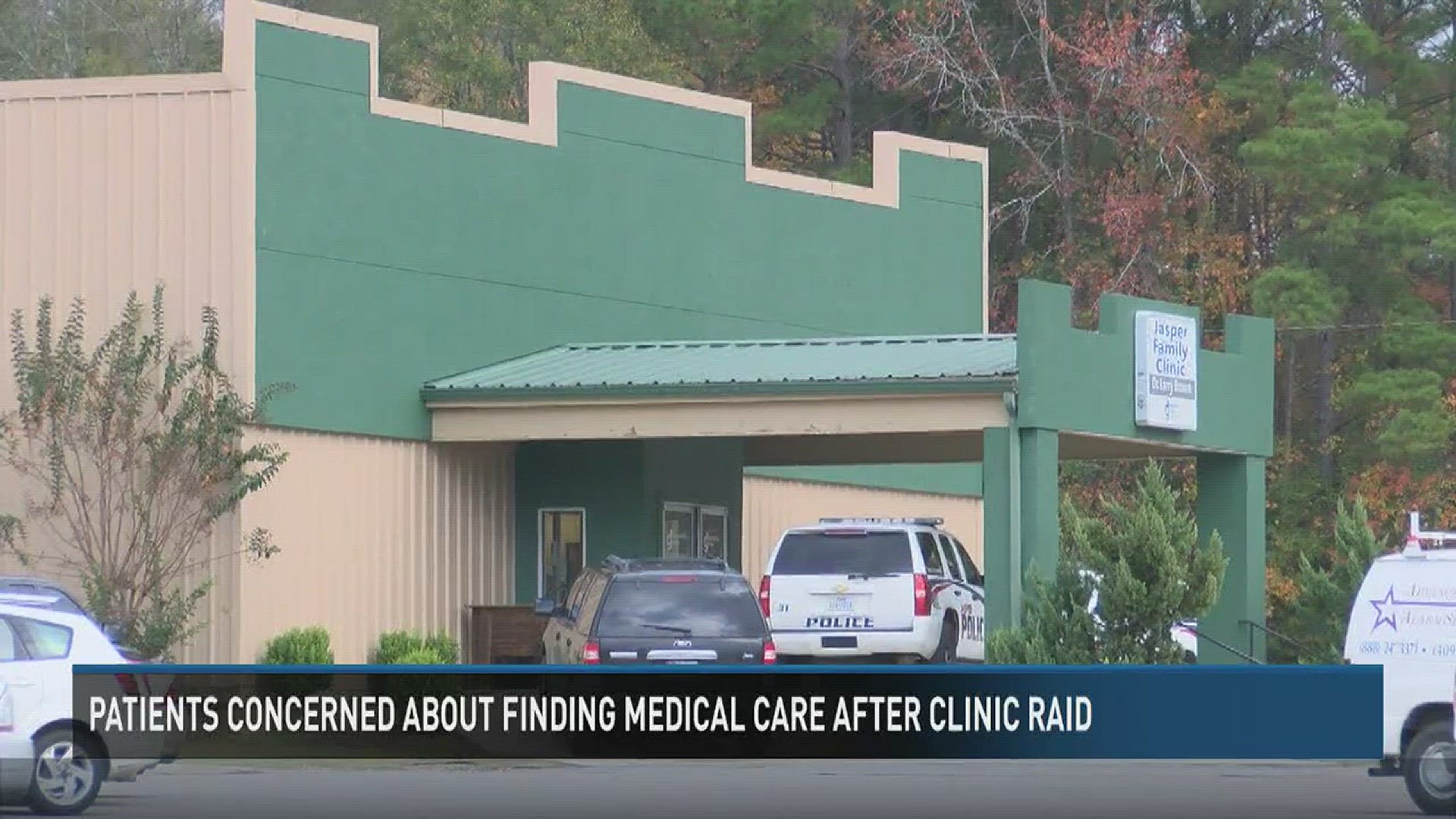 Jasper patients concerned about medical care after clinic closes following  DEA raid | 12newsnow.com