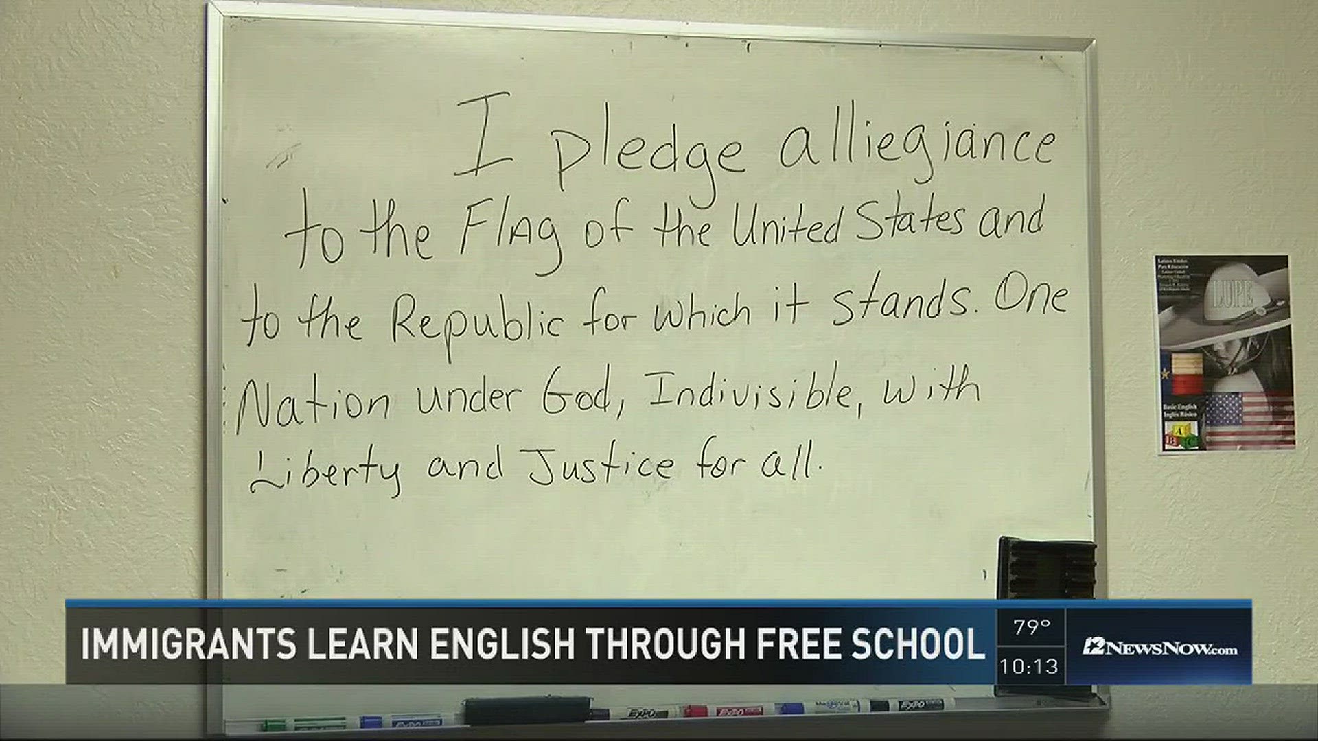 Port Arthur Man Teachers Free English Classes for Immigrants