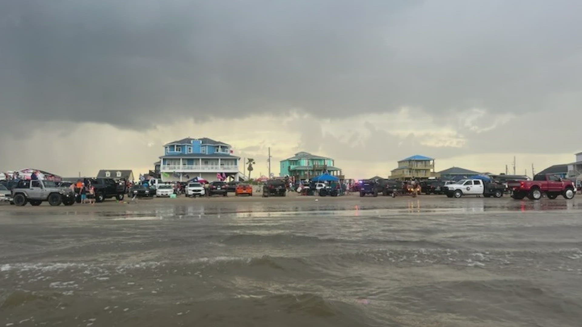 "We've had no fatalities as of yet and we had no injured officers. I call that a successful jeep beach weekend," said Galveston County Major Ray Nolan.