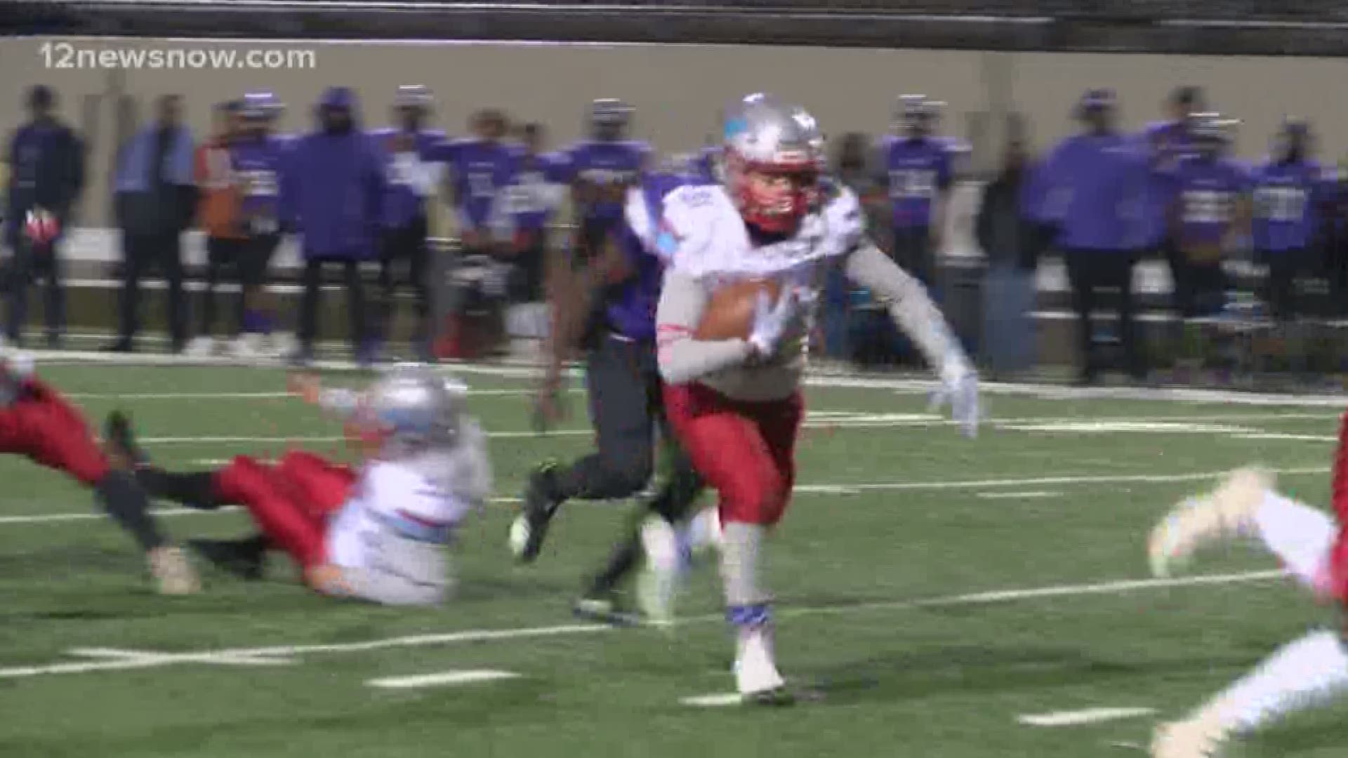Lumberton jumped out to a 21-0 lead on Thursday night in Baytown.