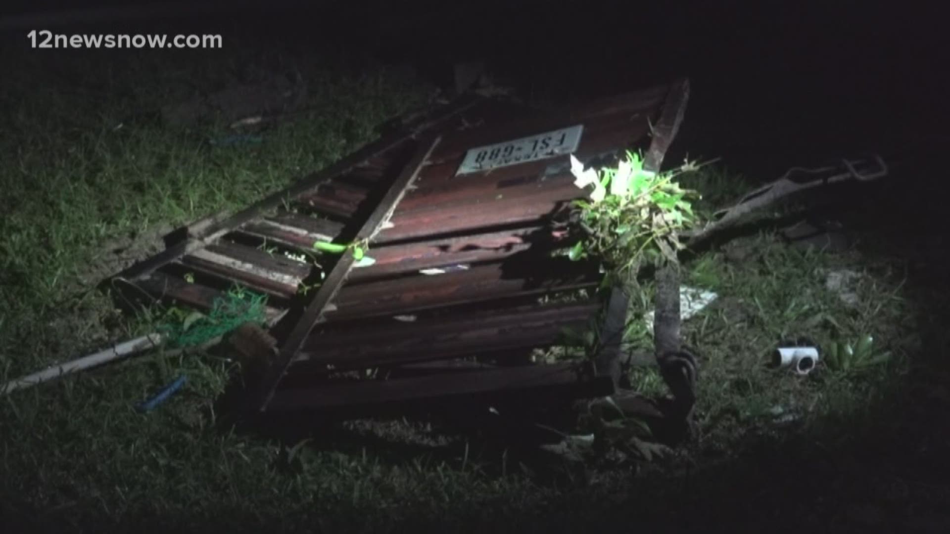 A tornado traveling through East Texas Wednesday night left at least three people dead in Polk County before barreling through Tyler, Jasper and Newton Counties.